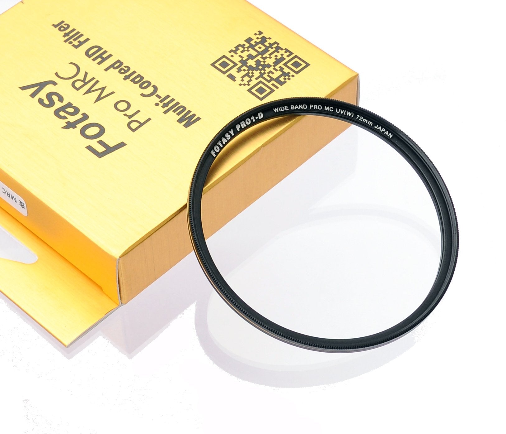 Fotasy 72mm Ultra Slim UV Protection Lens Filter, Nano Coatings MRC Multi Resistant Coating Oil Water Scratch, 16 Layers Multico