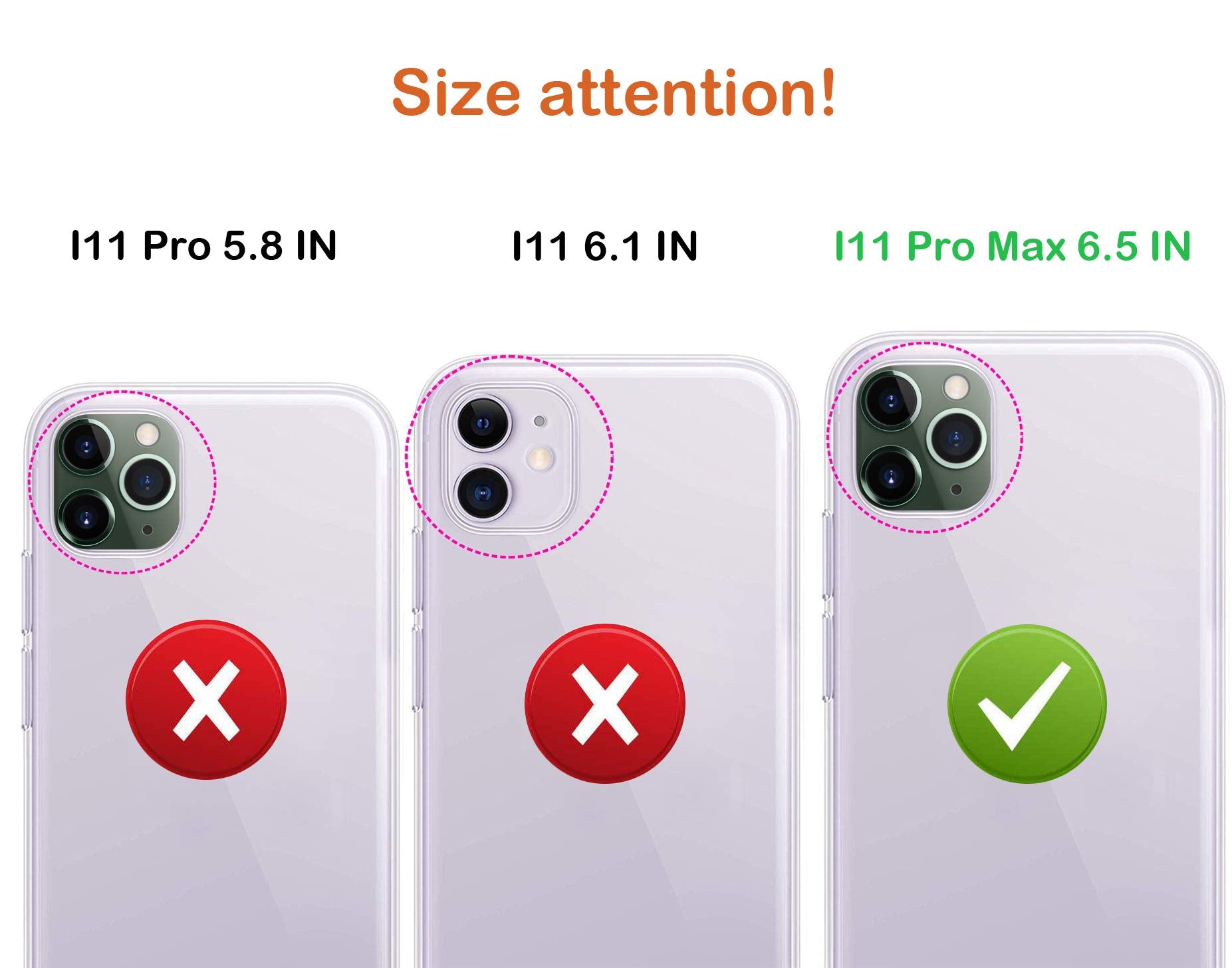 Topgraph iPhone 11 Pro Max Protective Case Clear Heavy Duty Slim Fit Bible Verse Design TPU