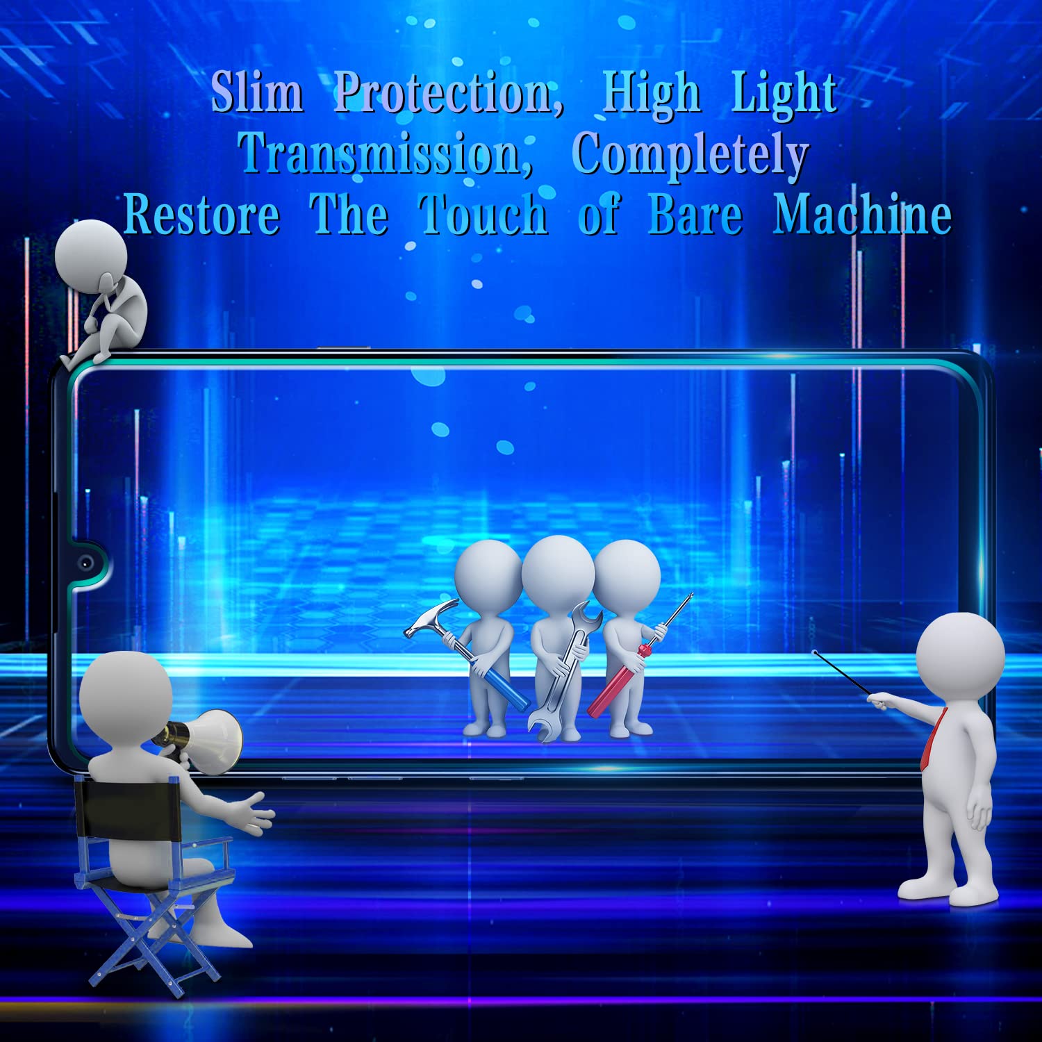 Maytobe [2 Pack] Designed For Lg Stylo 6 Tempered Glass Screen Protector   Bubble Free, Anti Scratch, Case Friendly