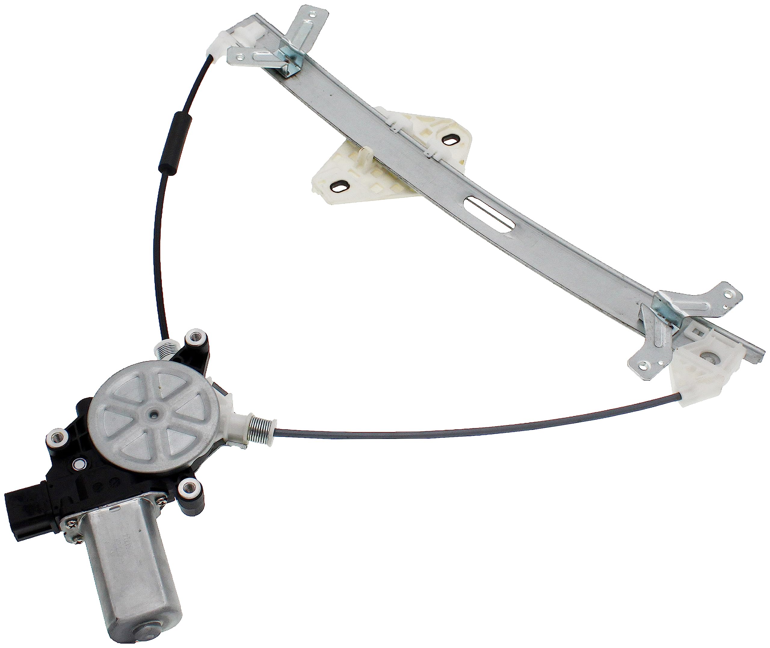 Dorman 741 304 Front Driver Side Power Window Regulator And Motor Assembly Compatible With Select Honda Models, Black
