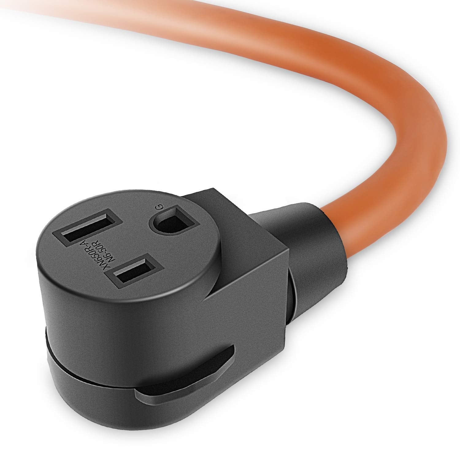 Cleyean Nema 14 50P To 6 50R Welder Adapter Cord, Welder Plug Outlet Adapter Power Cord Heavy Duty Stw 8Awg, 50Amp, 250V, 1.5Ft