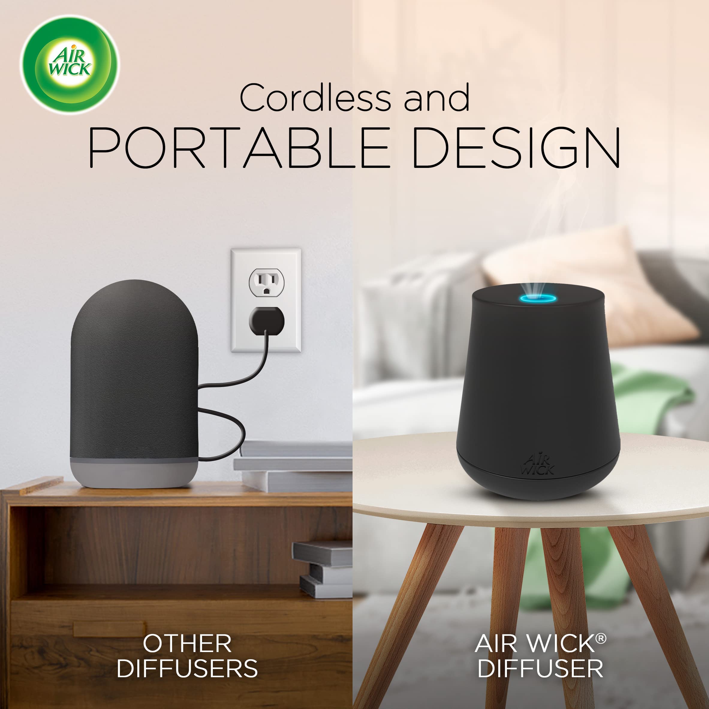 Air Wick Essential Mist   Triple Refill Multi Fragrance Pack Fall, 3 Refills