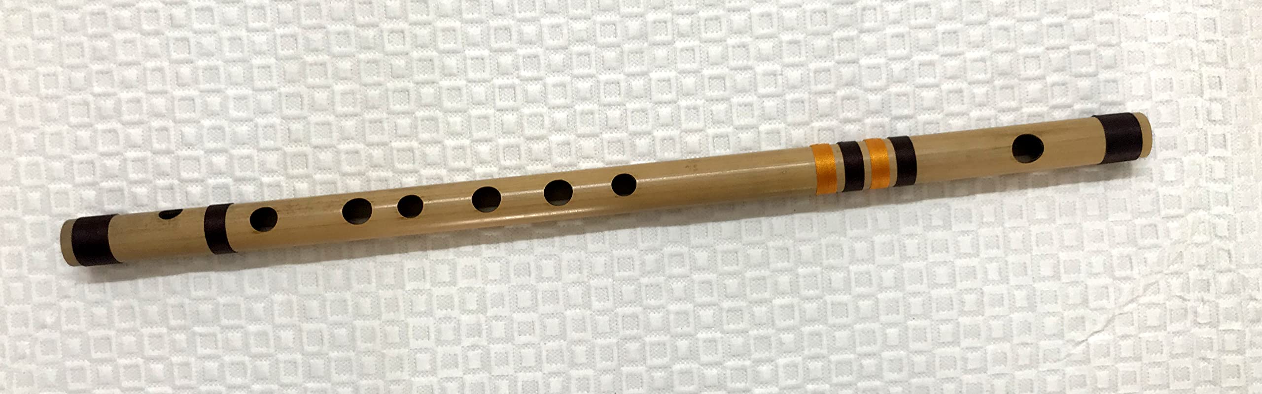 Premium Concert Bamboo Flute G Bass Bansuri With Velvet Cover & Rexine Case