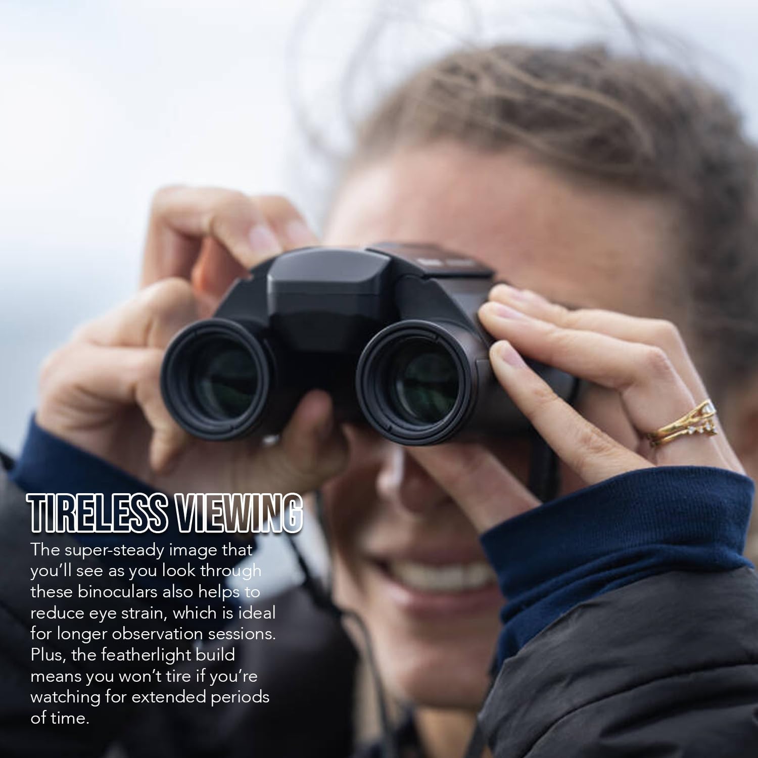 Nikon 10X25 S Dual-Hinge Design Stabilized Binoculars With Multilayer Lens Coatings (Black) Bundle With Focus Camera Binocular H