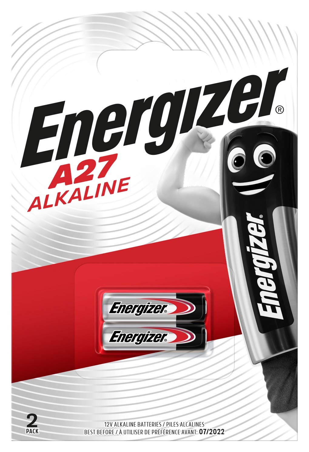Energizer Alkaline 12V Battery, A27