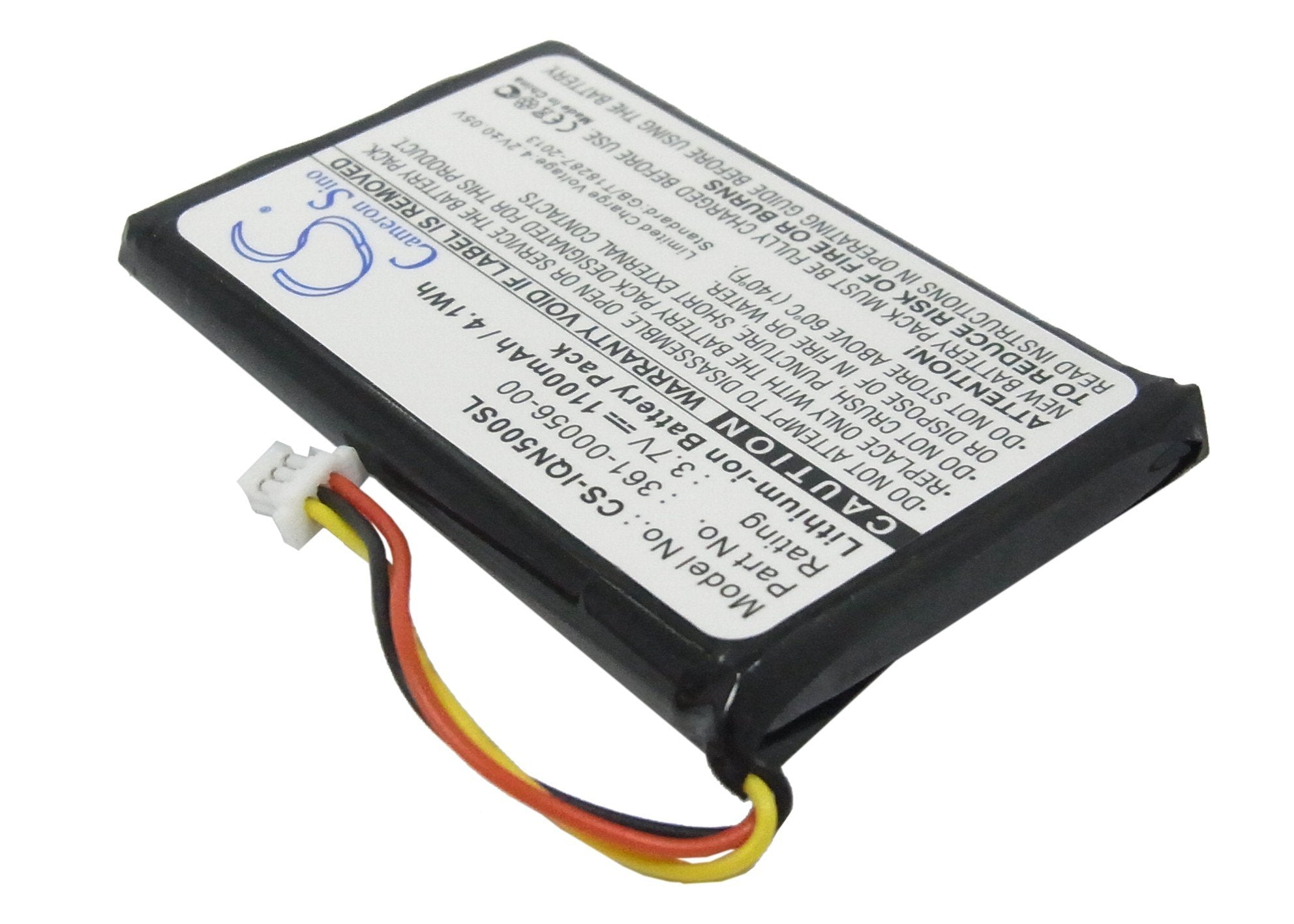 Jiajieshi Battery 1100Mah / 4.07Wh,Replacement Battery Fit For Garmin Drive 50 Lm, Drive 51Lmt, Drive 51Lmt S, Drivesmart 5 Lmt,