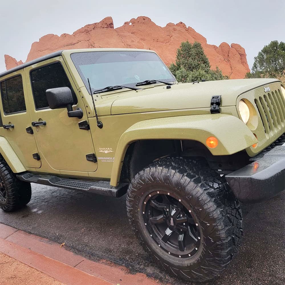 Ksaauto 16 Inch Antenna For 2007 2024 Jeep Wrangler Jk Jl Jku Jlu Gladiator Jt, Jeep Exterior Accessories, Jeep Antenna Replacem