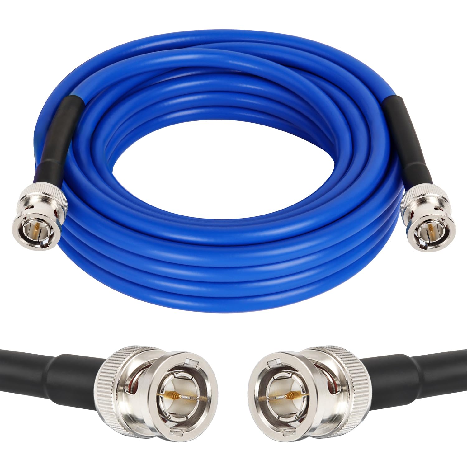 Xrds  Rf 12G Sdi Cable 20Ft, Sdi Video Cable 3G/6G/12G 75Ohm Bnc Cable Supports Hd Sdi/3G/6G Sdi/4K/8K For Video Security Camera