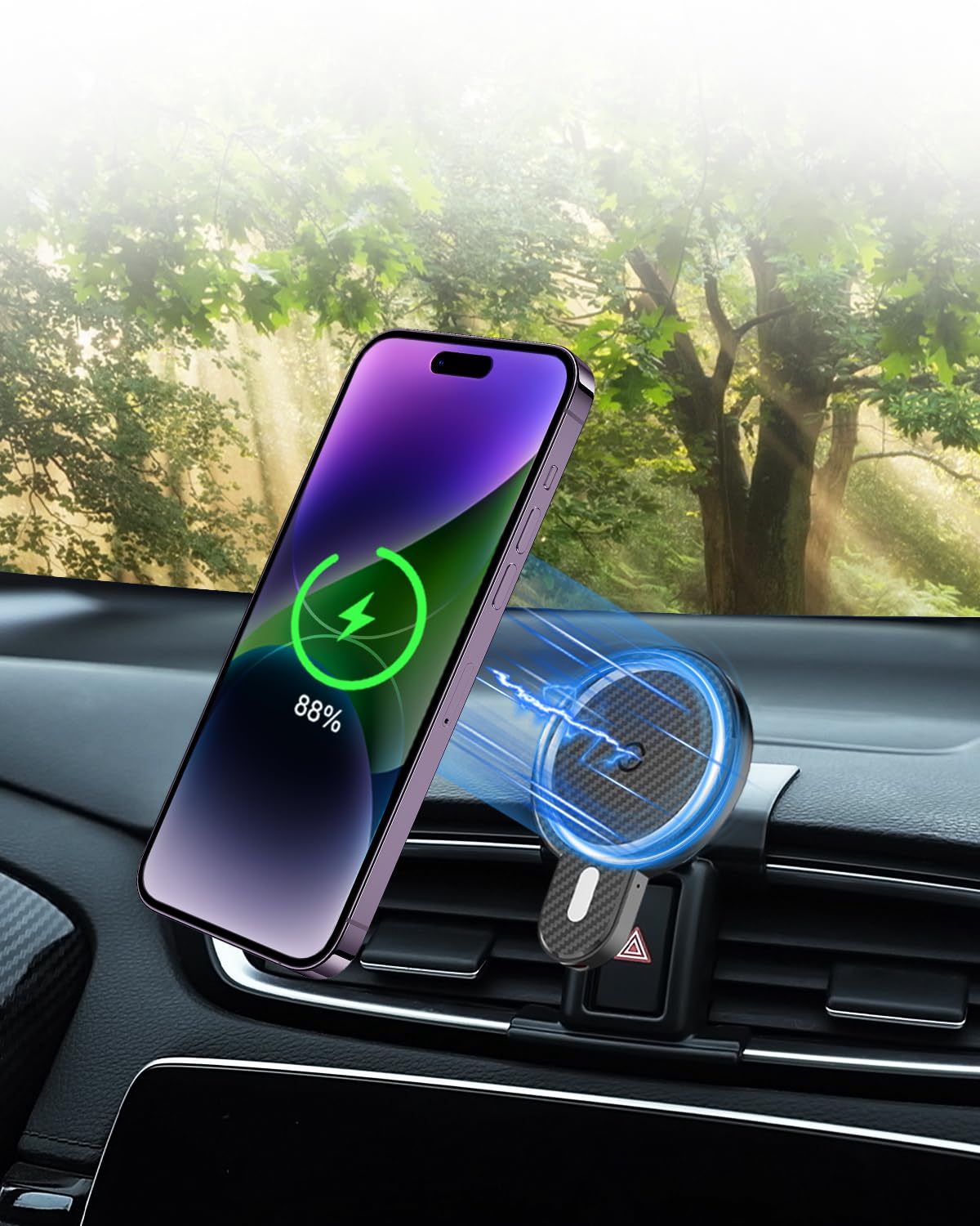 Car Phone Mount For Honda Crv Cr-V 2017 2018 2019-2020 2021 2022 Accessories 5Th Gen Crv Custom Air Vent Phone Holder Magnetic 1