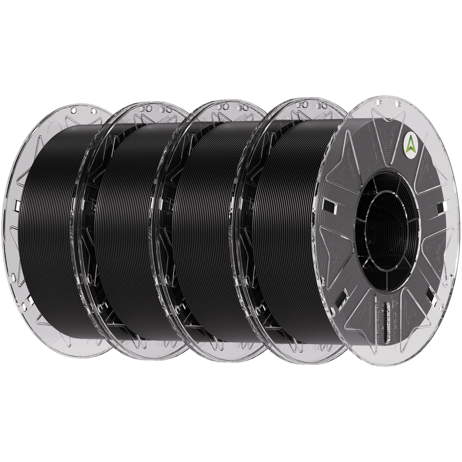 Creality PLA Filament 1.75mm Bundle 4KG, Hyper RFID 3D Printer Filament PLA for High Speed 30-600mm/s, Support CFS, Fits for Mos