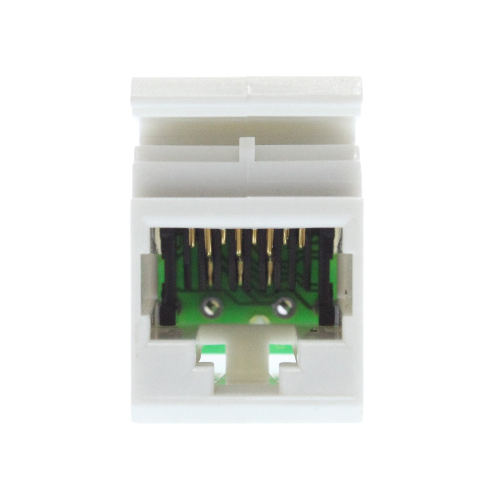 Mx5 F02   Siemon Max 5E Category 5E Flat Jack, White