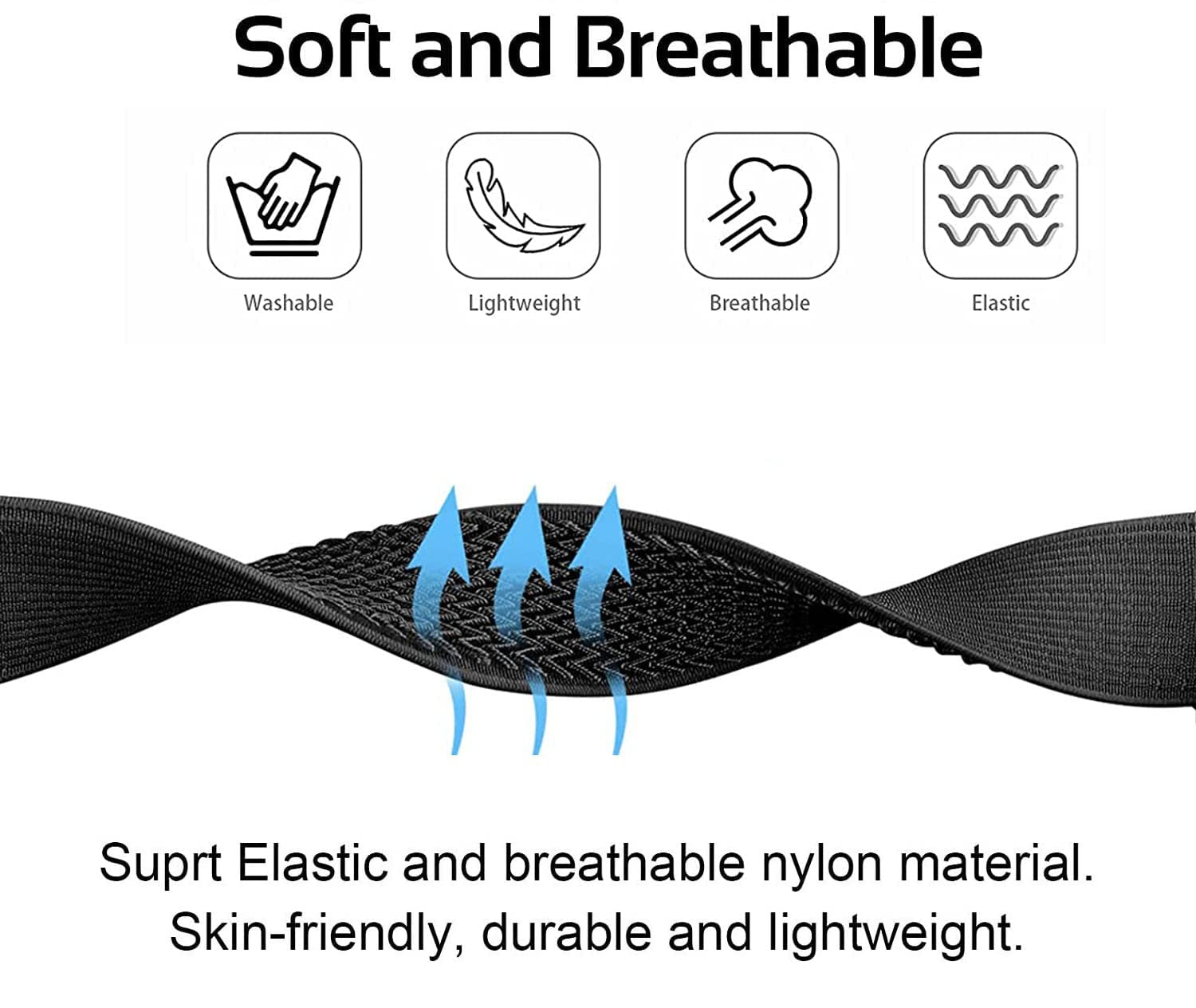 Olytop Elastic Bands For Galaxy Watch 6/5/4 Band 44Mm 40Mm/Galaxy Watch 4/6 Classic Bands 47Mm 46Mm 43Mm 42Mm Women Men, 20Mm St