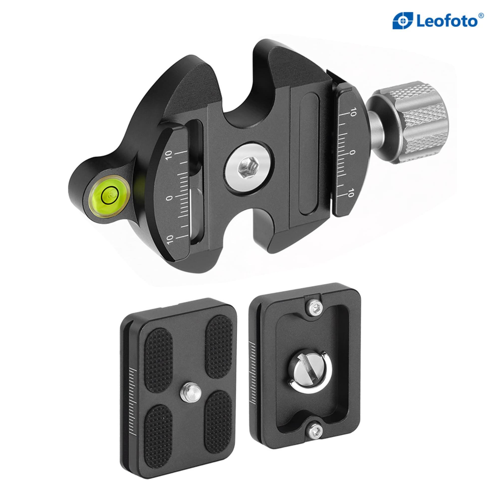 Leofoto   Lh 30 Tripod Head With Bpl 50 Quick Release Plate   Height: 80Mm   Load Capacity: 15 Kg   User Friendly   Lh 30+Bpl 50