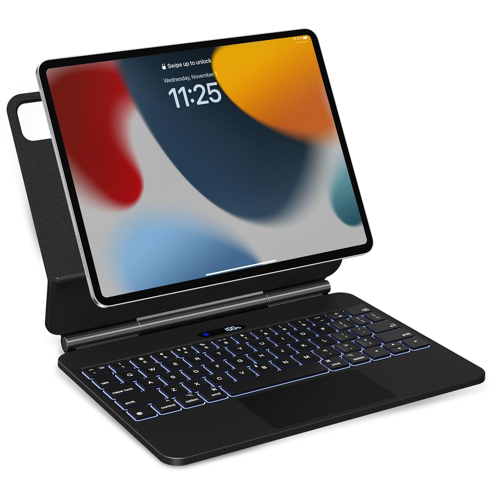Apps2Car Magic Keyboard For Ipad Pro 11 Inch (1St, 2Nd, 3Rd, 4Th Gen) And Ipad Air (4Th, 5Th Gen), Floating Cantilever Stand, Mu