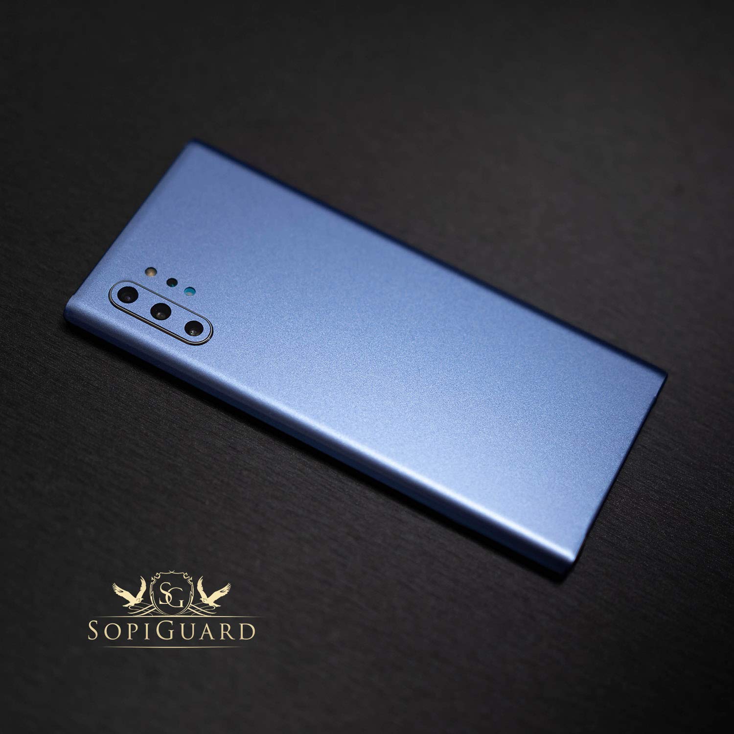 Sopiguard Sticker For Surface Duo Phone Edge To Edge Precision Vinyl Skin Wrap (Icy Mist Blue)