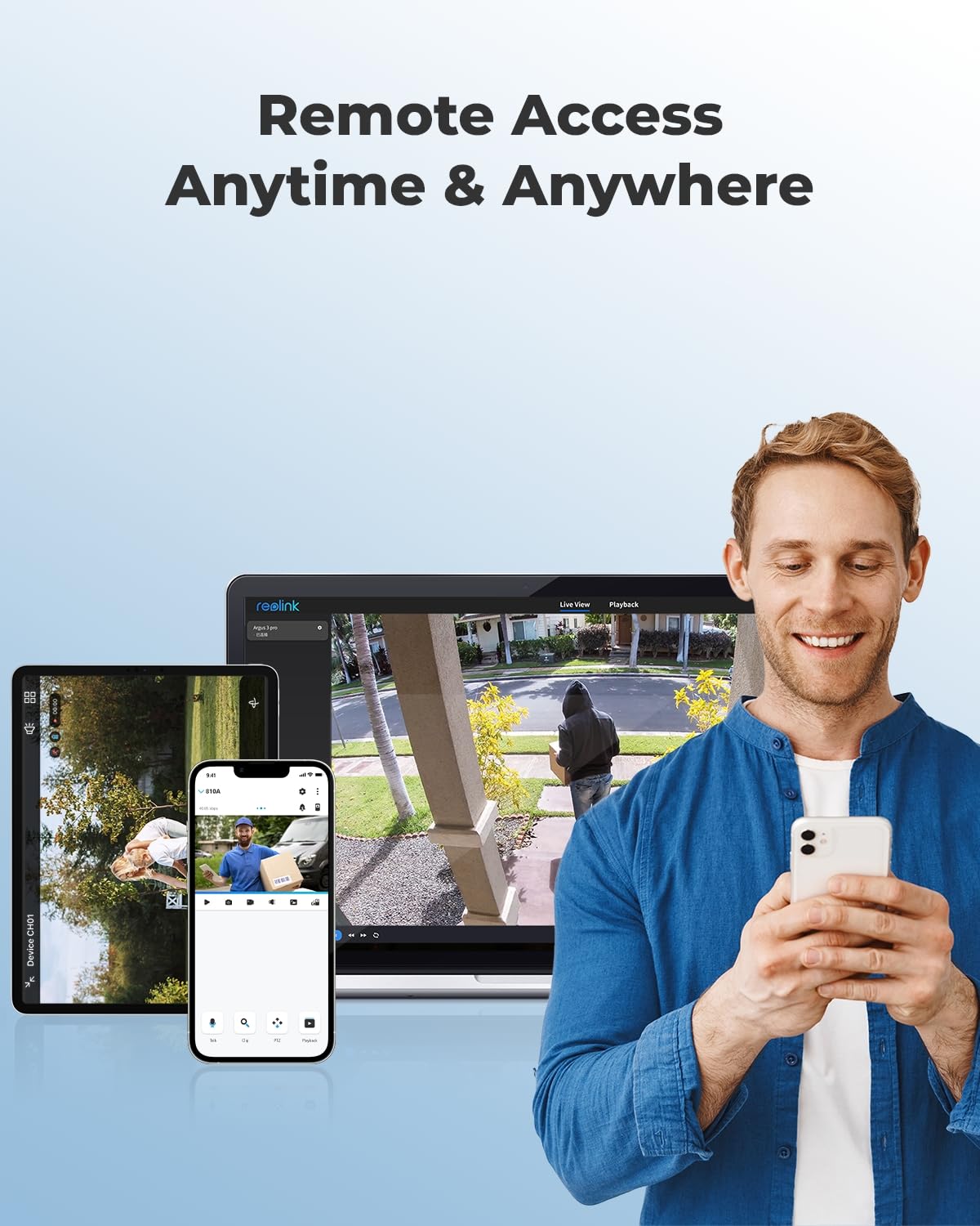 Reolink 4K Outdoor Cameras For Home Security, Surveillance Ip Poe Camera With Human/Vehicle/Pet Detection, 25Fps Daytime, Work With Smart Home, Supports 256Gb Microsd Card, Rlc 810A (Pack Of 2)