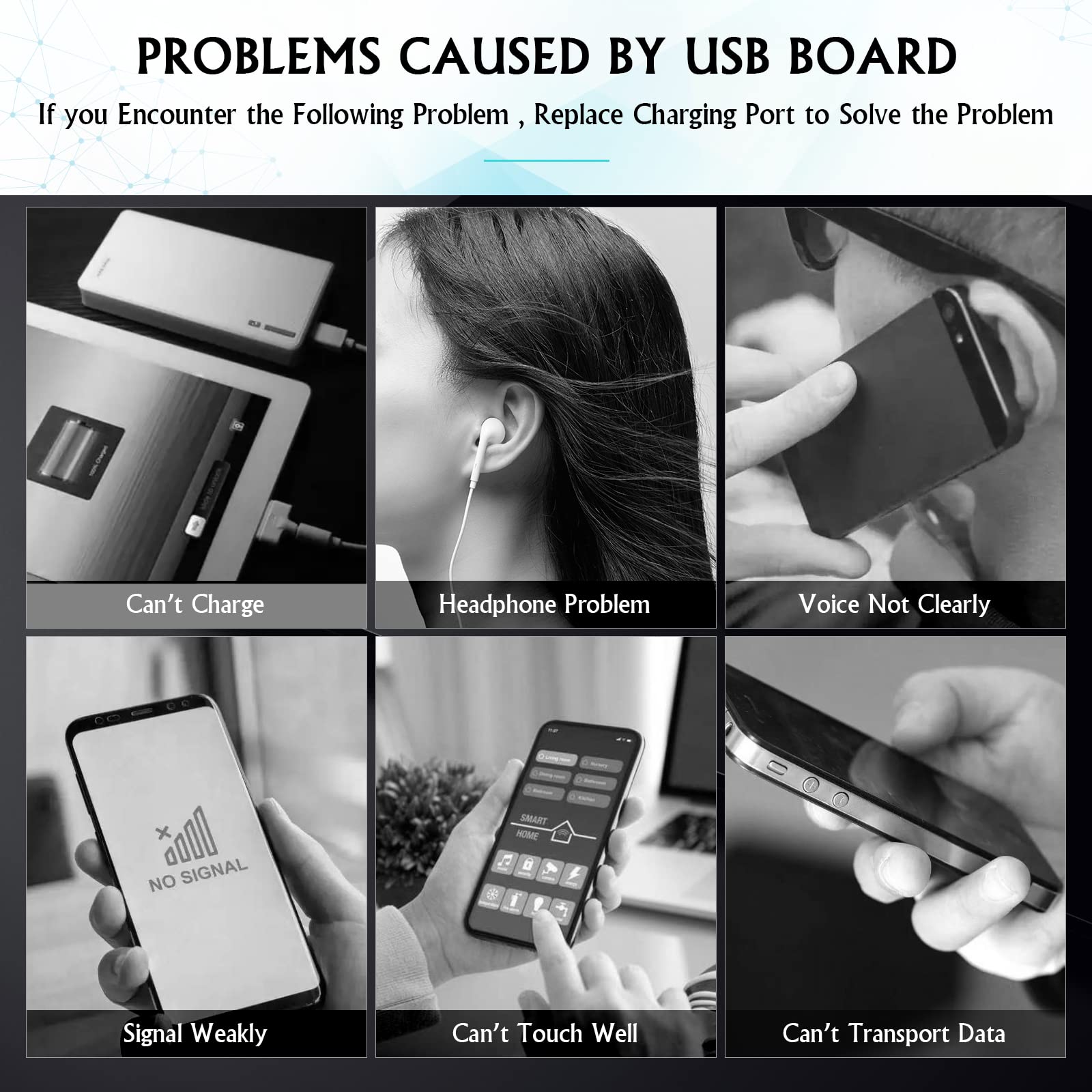 Dock Connector For Samsung Galaxy Tab A7 10.4'' 2020 Usb Charging Port Flex Cable Replacement For Samsung Tab A7 10.4'' T500 T50