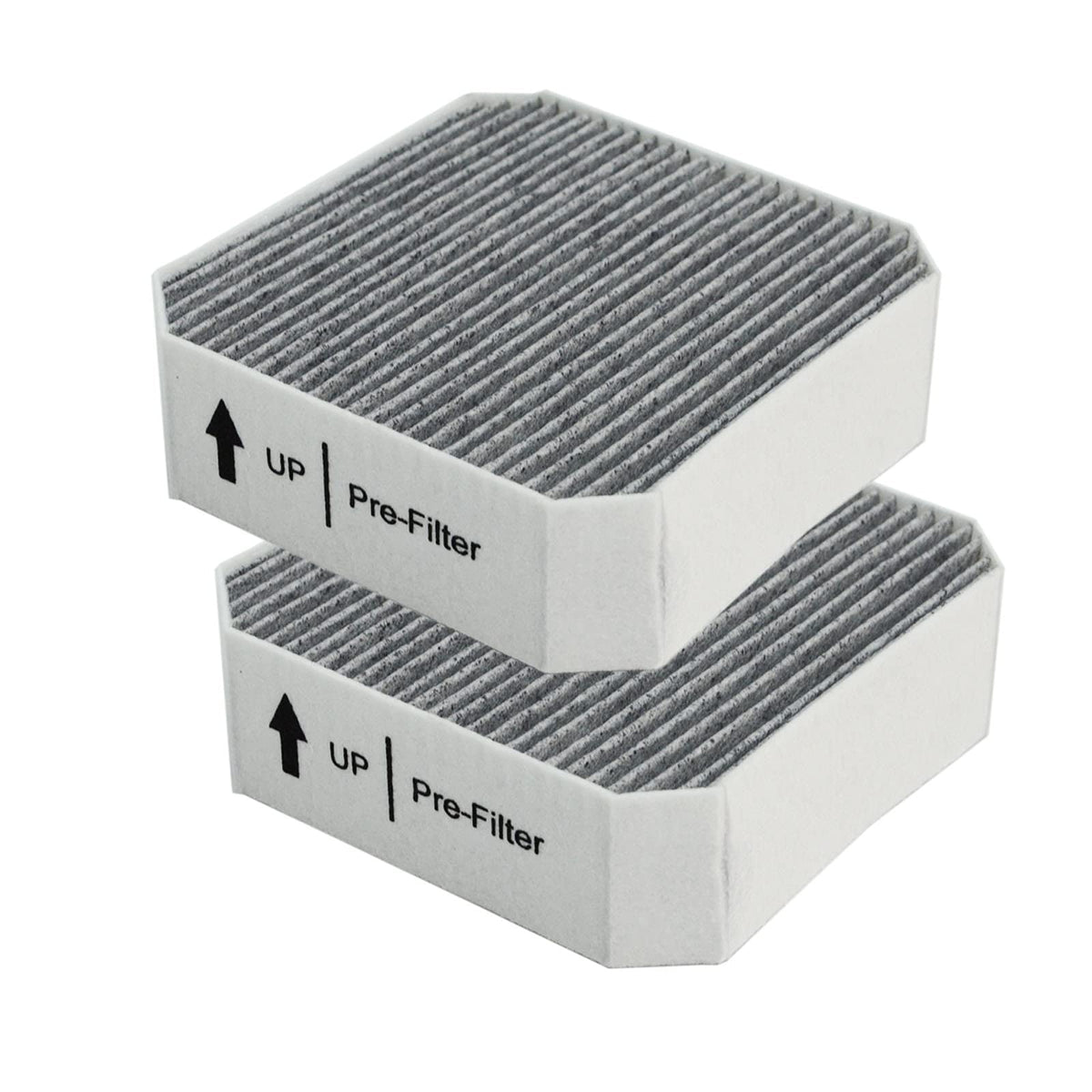 Pureburg Replacement Hepa Pre Filter Compatible With Molekule Air Purifier, High Efficiency Activated Carbon 2 In 1 Air Clean Du