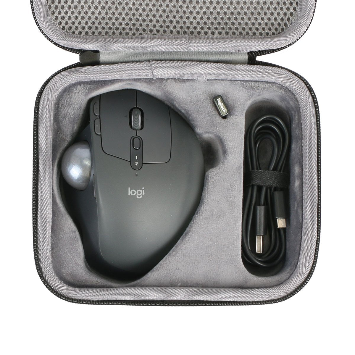 Co2Crea Hard Case Replacement For Logitech Mx Ergo S/Logitech Mx Ergo/Logitech Mx Ergo Plus Wireless Trackball Mouse And Accesso
