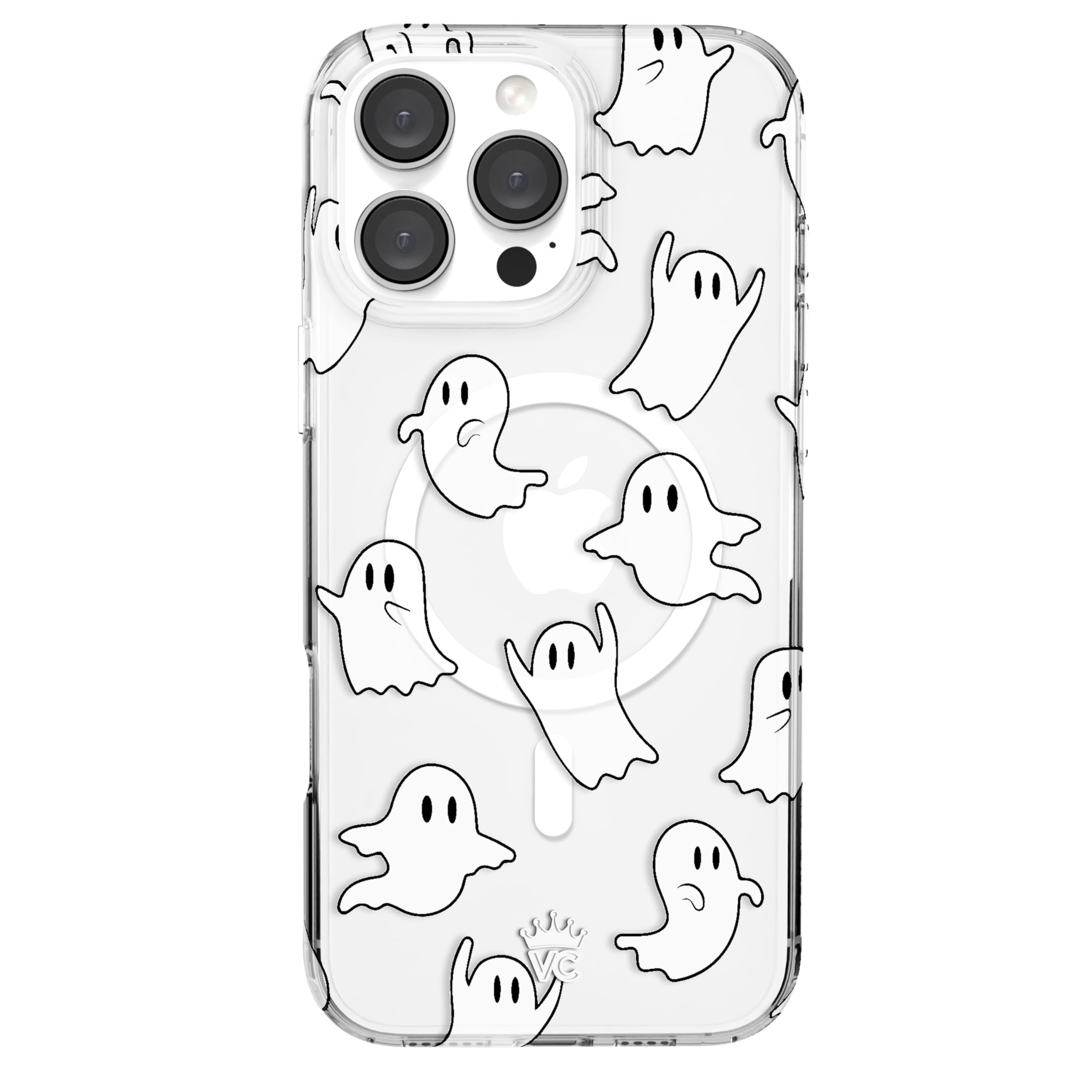 VELVET CAVIAR for iPhone 16 Pro Max Case Halloween Ghost - Compatible with MagSafe [10ft Drop Tested] - Cute Fall Theme