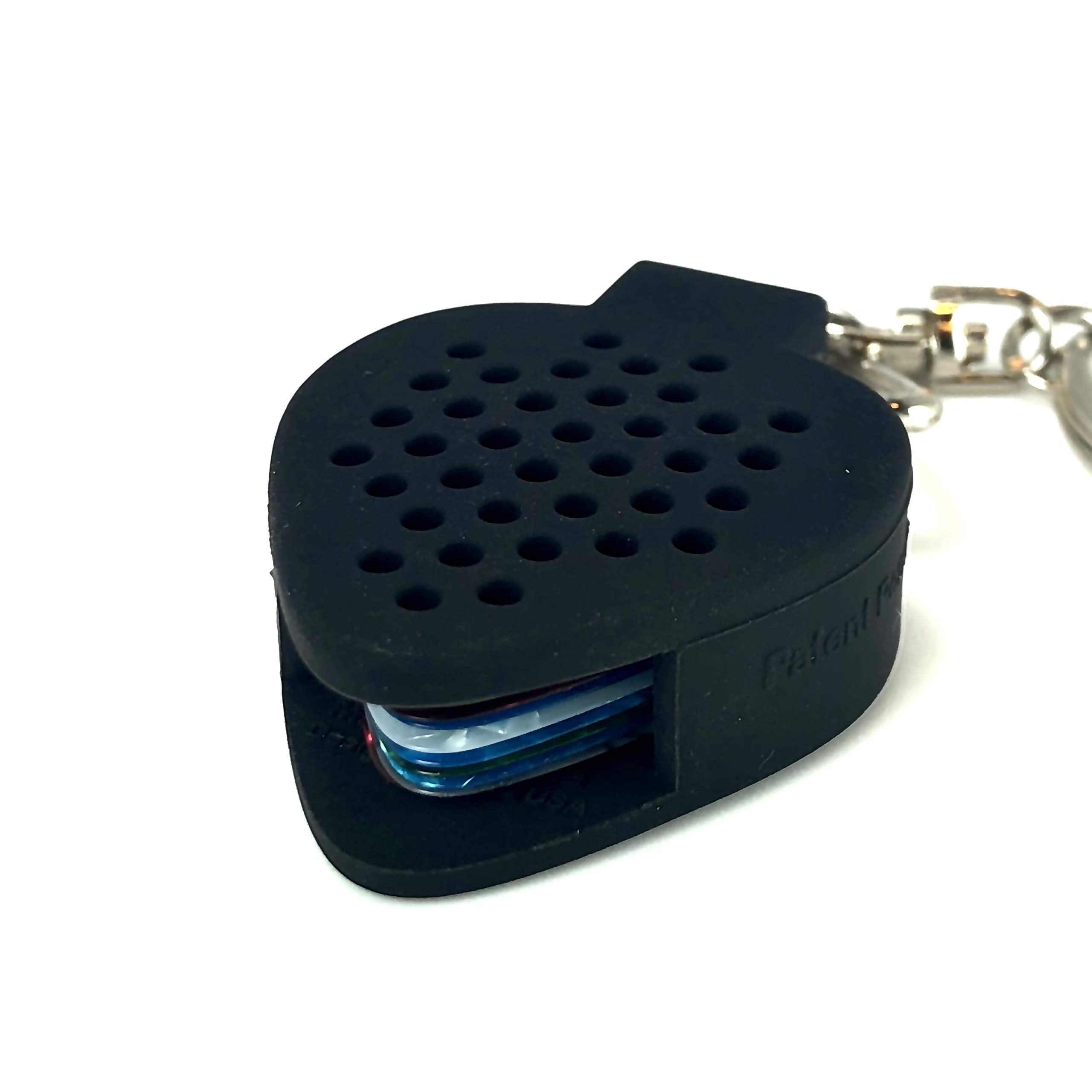 Pickbandz Pickpocketz 100% Silicone Guitar Pick Holder Keychain  Holds Up To 10 Guitar Picks!