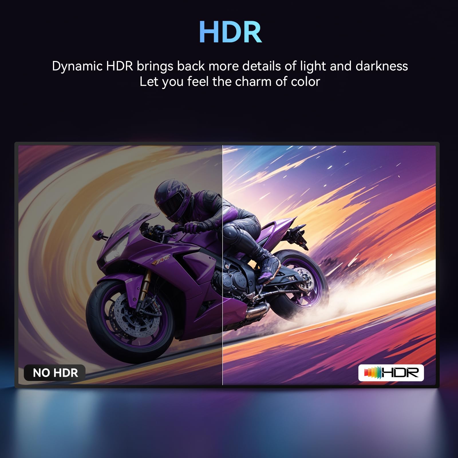 8K@60Hz Hdmi Splitter 1 In 4 Out, Hdmi 2.1 Splitter Supports 4K@120Hz, Edid, 48 Gbps, Vrr, Allm, 3D, Hdr 10, Hdcp2.3, Dolby Visi