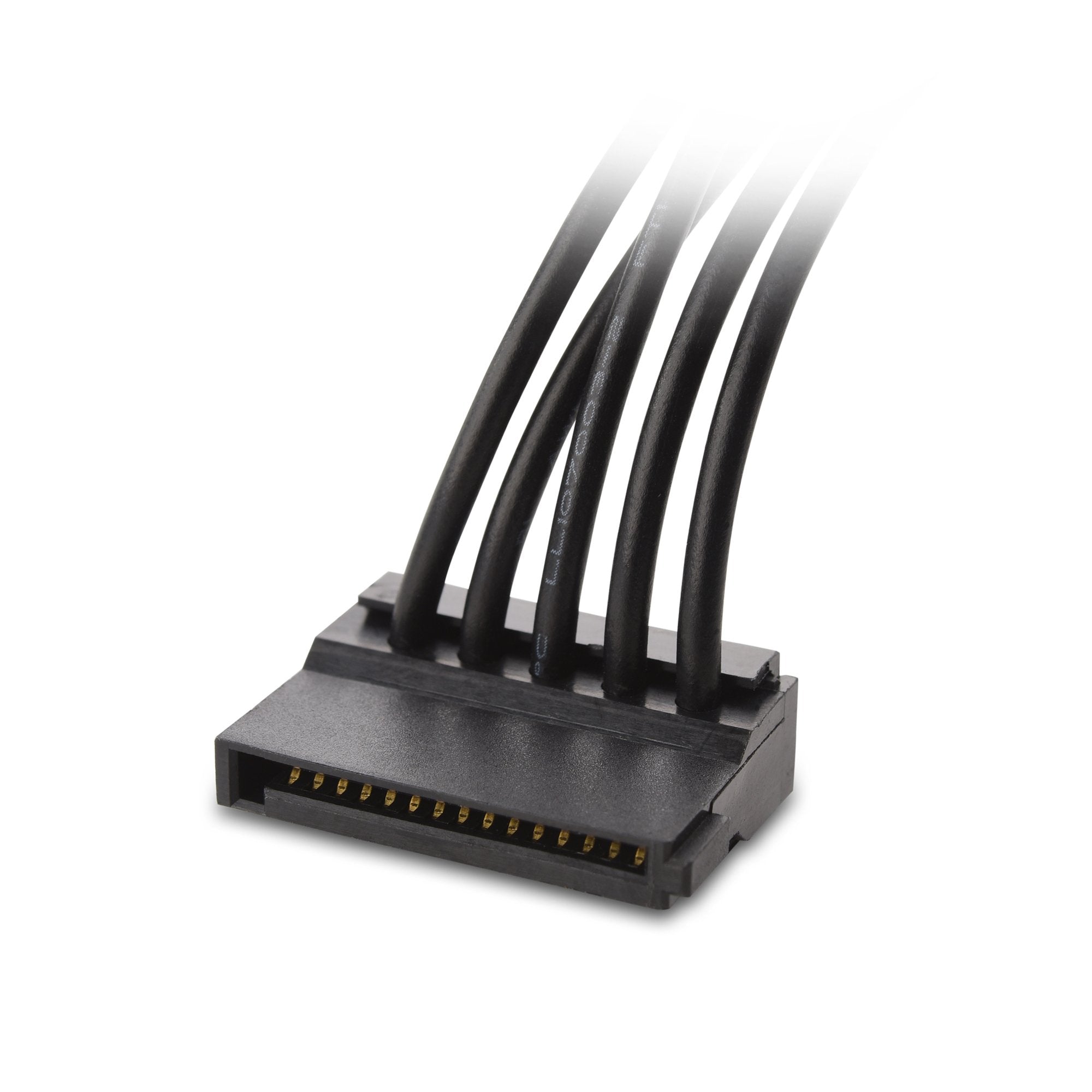 Cable Matters 2 Pack 15 Pin SATA to 4 SATA Power Splitter Cable   18 Inches