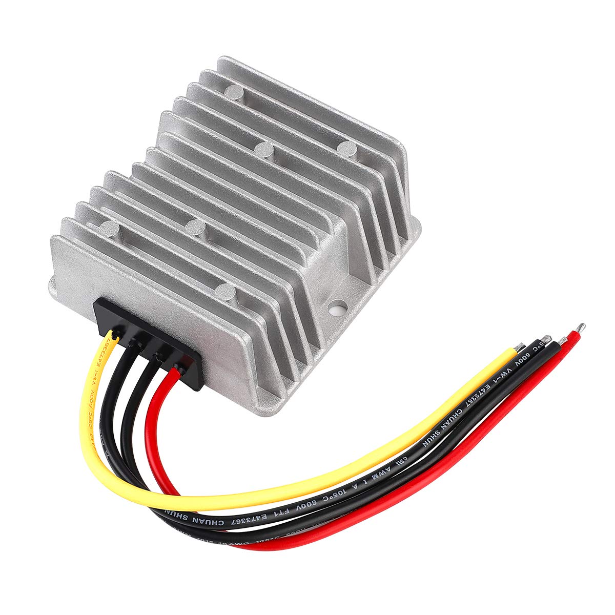 24V 145W Dc Dc Converter Voltage Regulator, Step Down/Up 9V 40V To 24V 6A, Waterproof Module Power Supply For Golf Cart Accessor