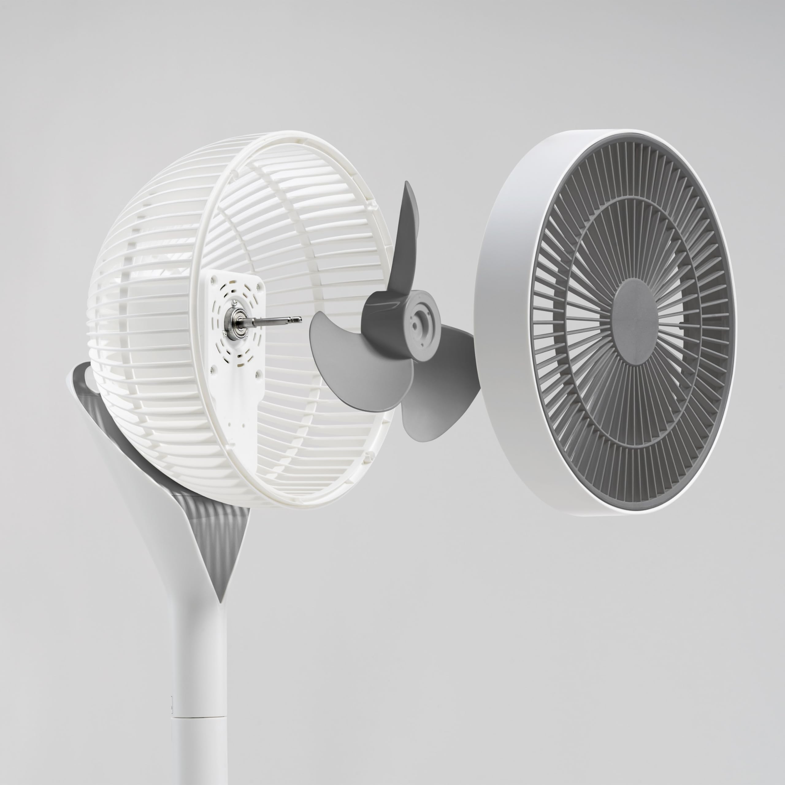 Iris Usa Woozoo Fan, Pedestal Standing Fan With Remote, 360 Oscillating Fan, 12 Speeds, Low Noise Dc Motor, 8H Timer, Touch Pane
