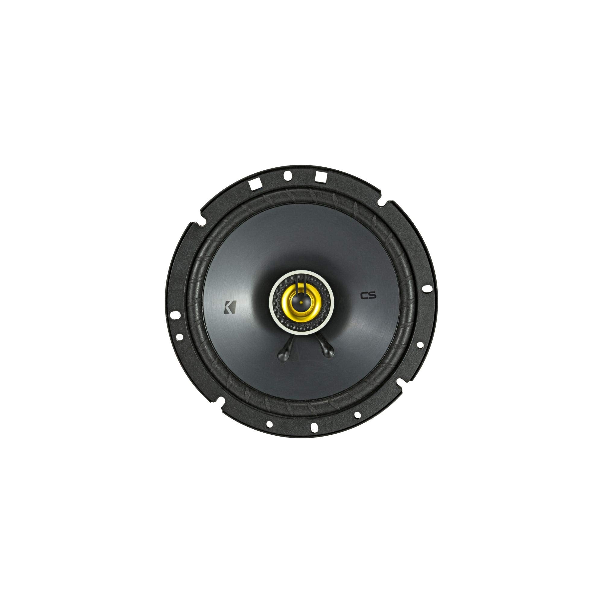 Kicker 46Csc674 Cs Series Csc67 6.75 Inch (165Mm) Coaxial Speakers, 4 Ohm (Pair)
