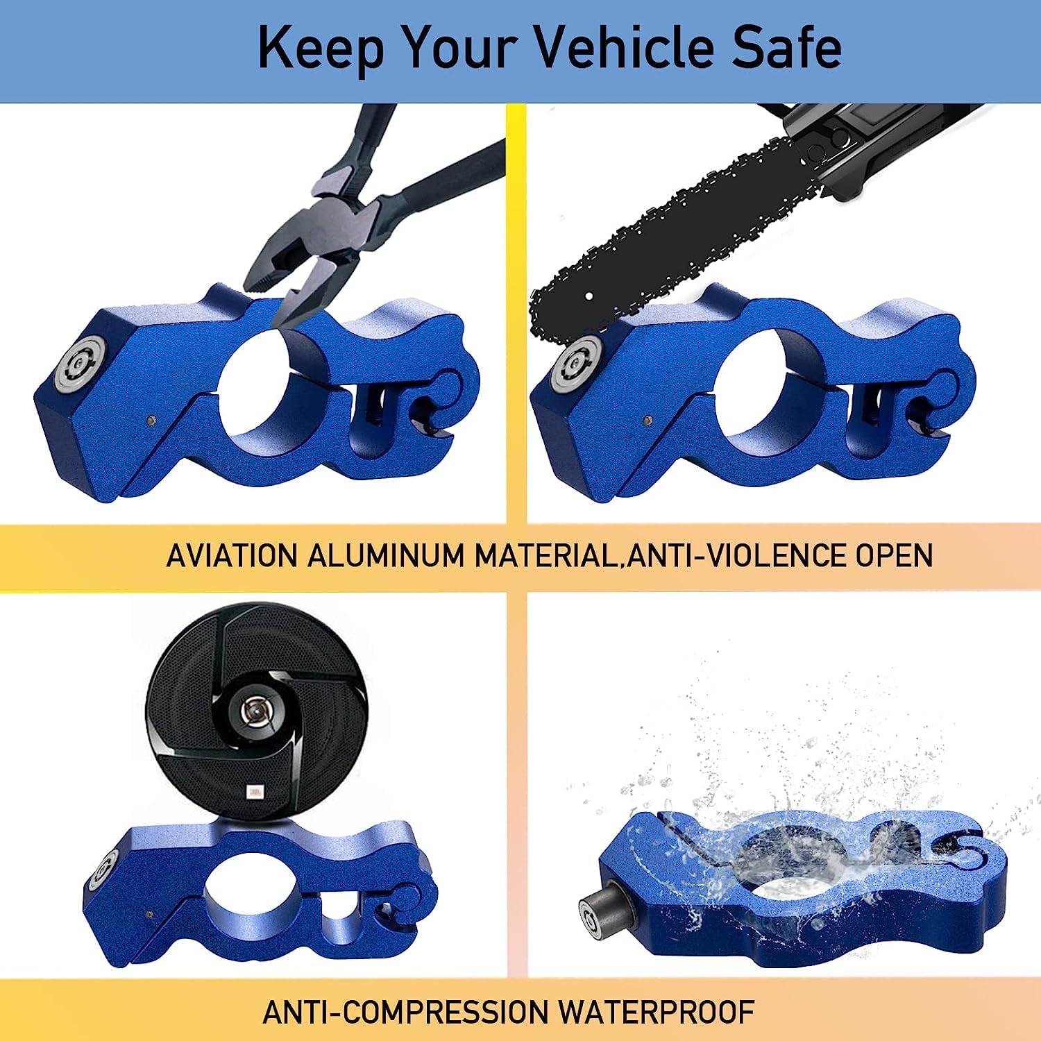 Motorcycle Locks Anti Theft Handlebar   Motorcycle Lock Heavy Duty For Grip Lock Brake Locks Anti Theft Motorcycle Locks Front B