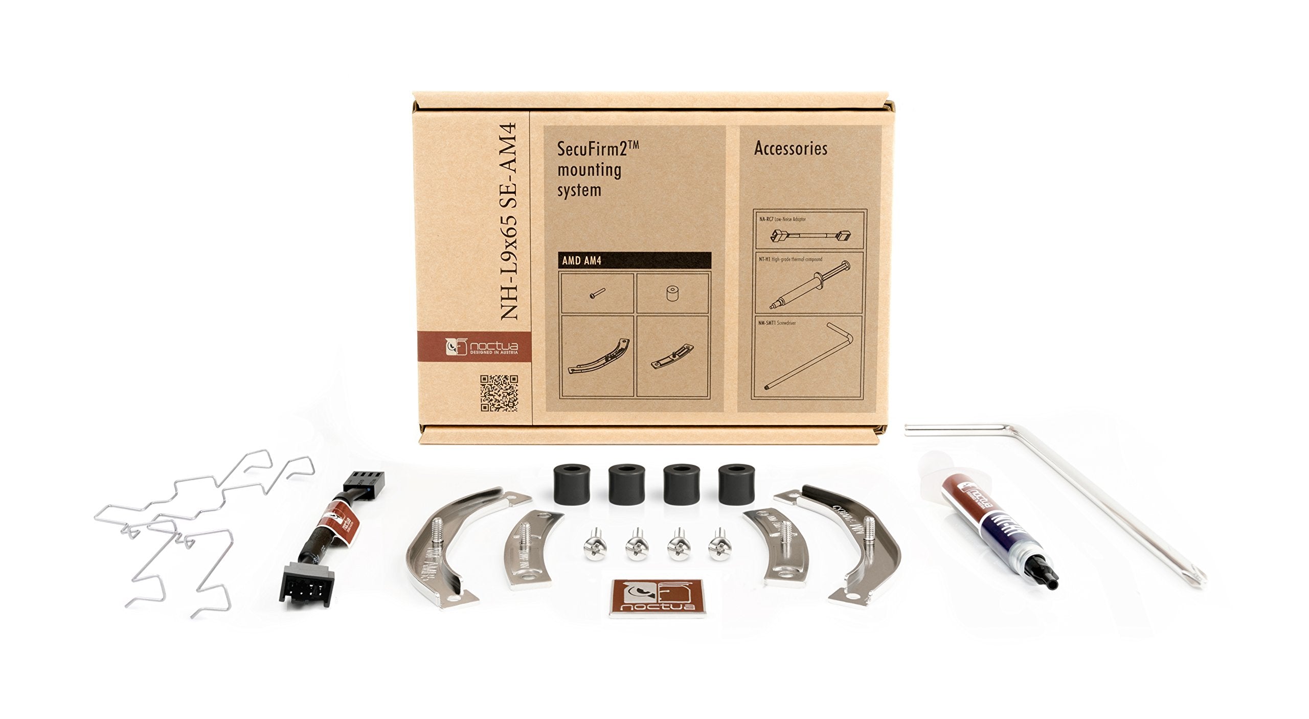 Noctua Nh L9X65 Se Am4, Premium Low Profile Cpu Cooler With 92Mm Fan For Amd Am4 (Brown)