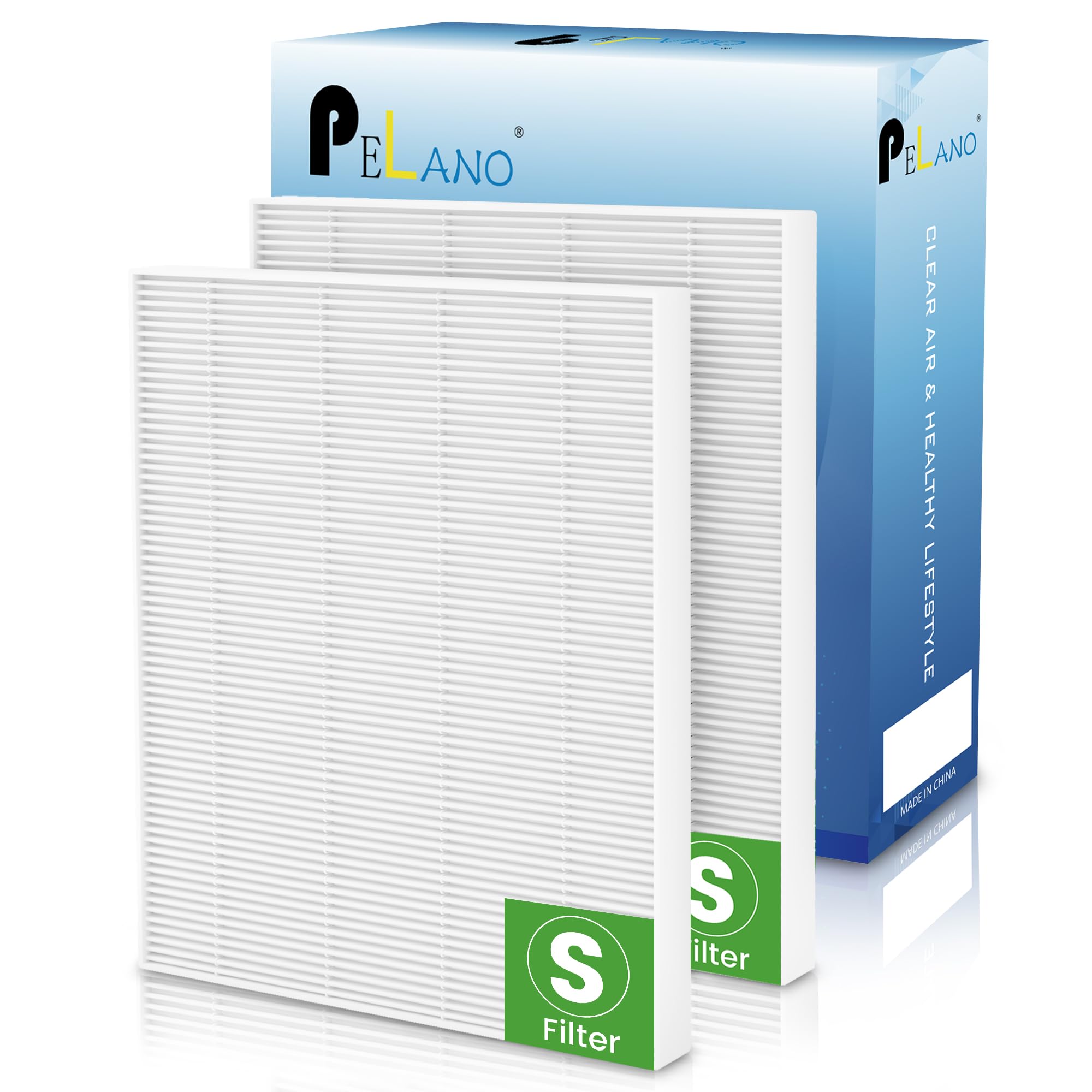 2Pack C545 Hepa Replacement Filter Compatible For Winix C545, Hepa Filter S, Part Number 1712 0096 00 And 2522 0058 00