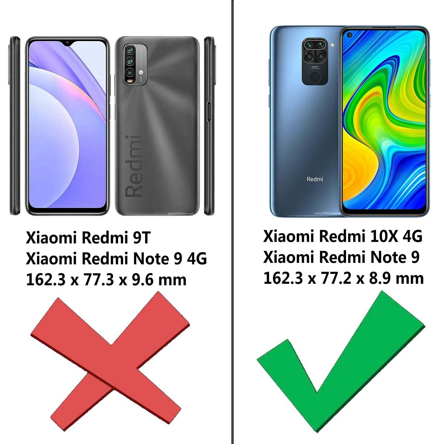 Kepuch Silklike Case For Redmi Note 9 4G/Redmi 10X 4G   Cover Bumper Built In Metal Plate For Redmi Note 9 4G/Redmi 10X 4G   Blu