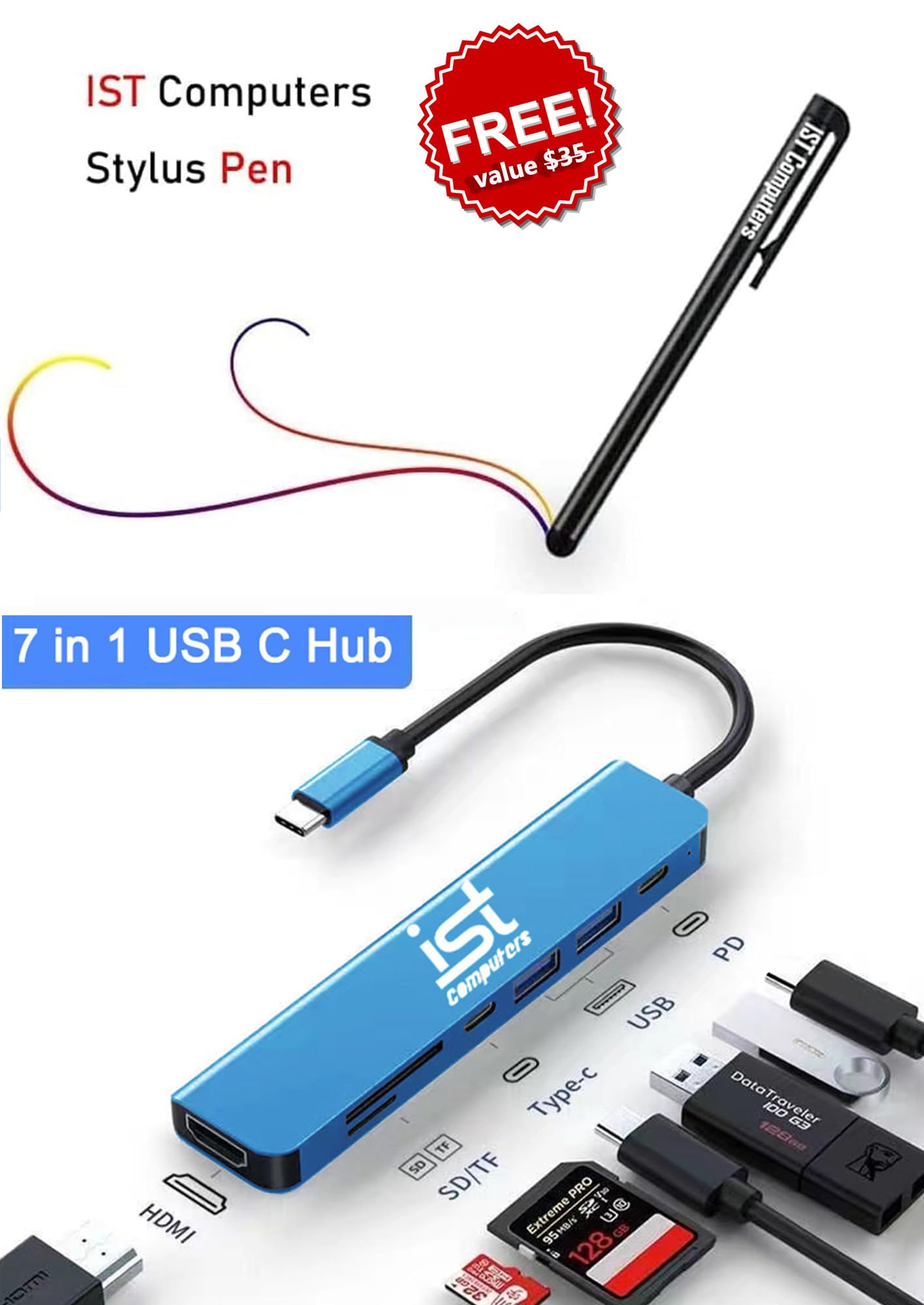 Hp Chromebook Plus X360 14B 2 In 1 Laptop (14'' Fhd Touchscreen, Intel 8 Core I3 N305, 8Gb Ram, 256Gb Ufs, Pen) For Home & Stude