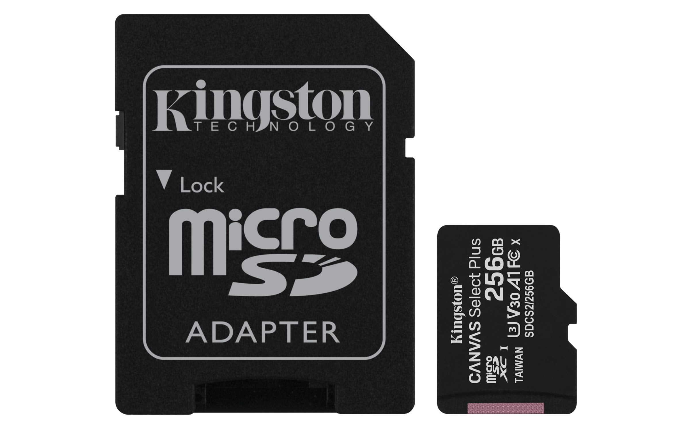 Kingston 256Gb Canvas Select Plus Microsdxc Card | Up To 100Mb/S | A1 Class 10 Uhs I | Without Adapter | Sdcs2/256Gbsp