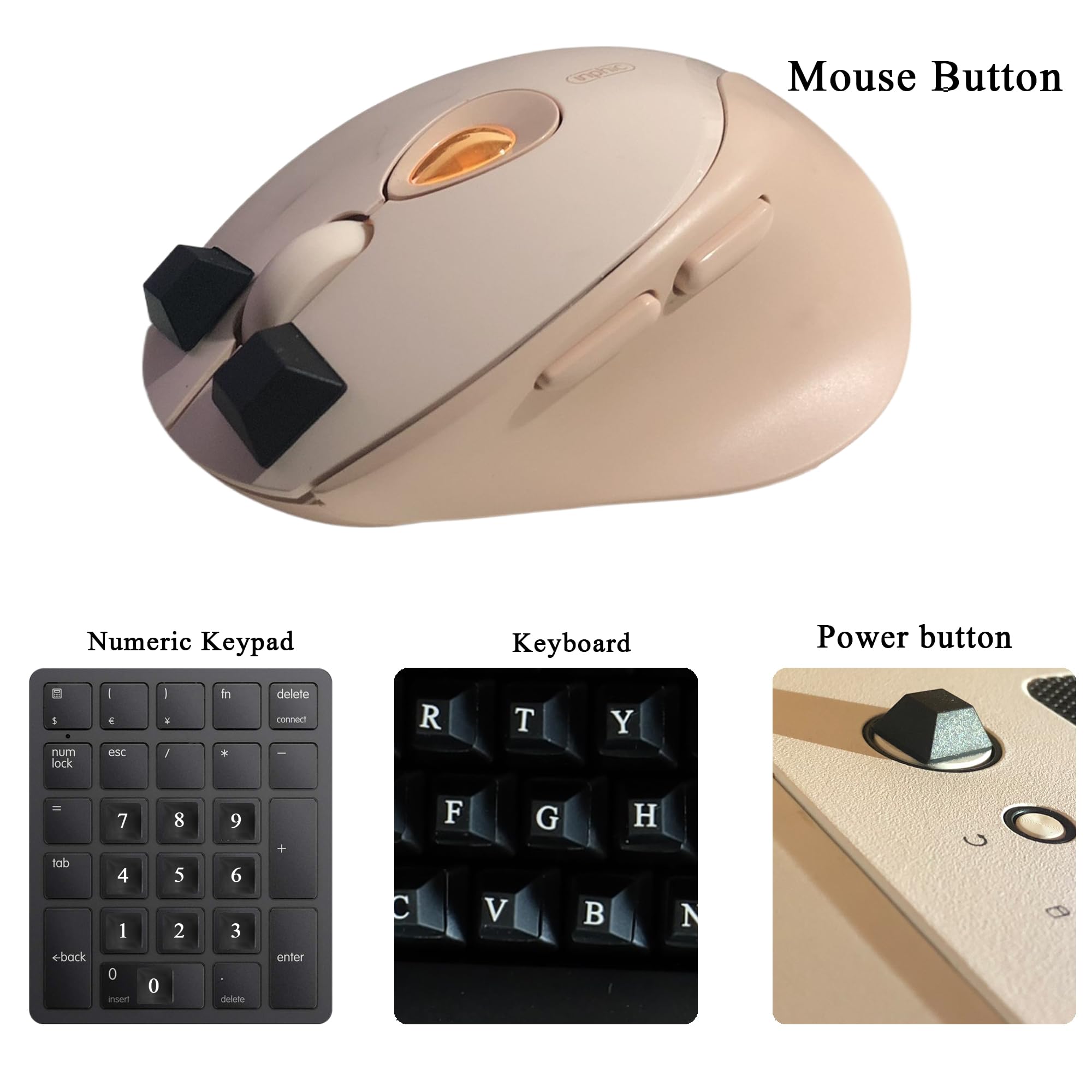 80 Pcs Raised Keyboard Stickers With Diy Letter Decals For Nail Art Typing, Adhesive Keycap Riser For Long Nails Protection For