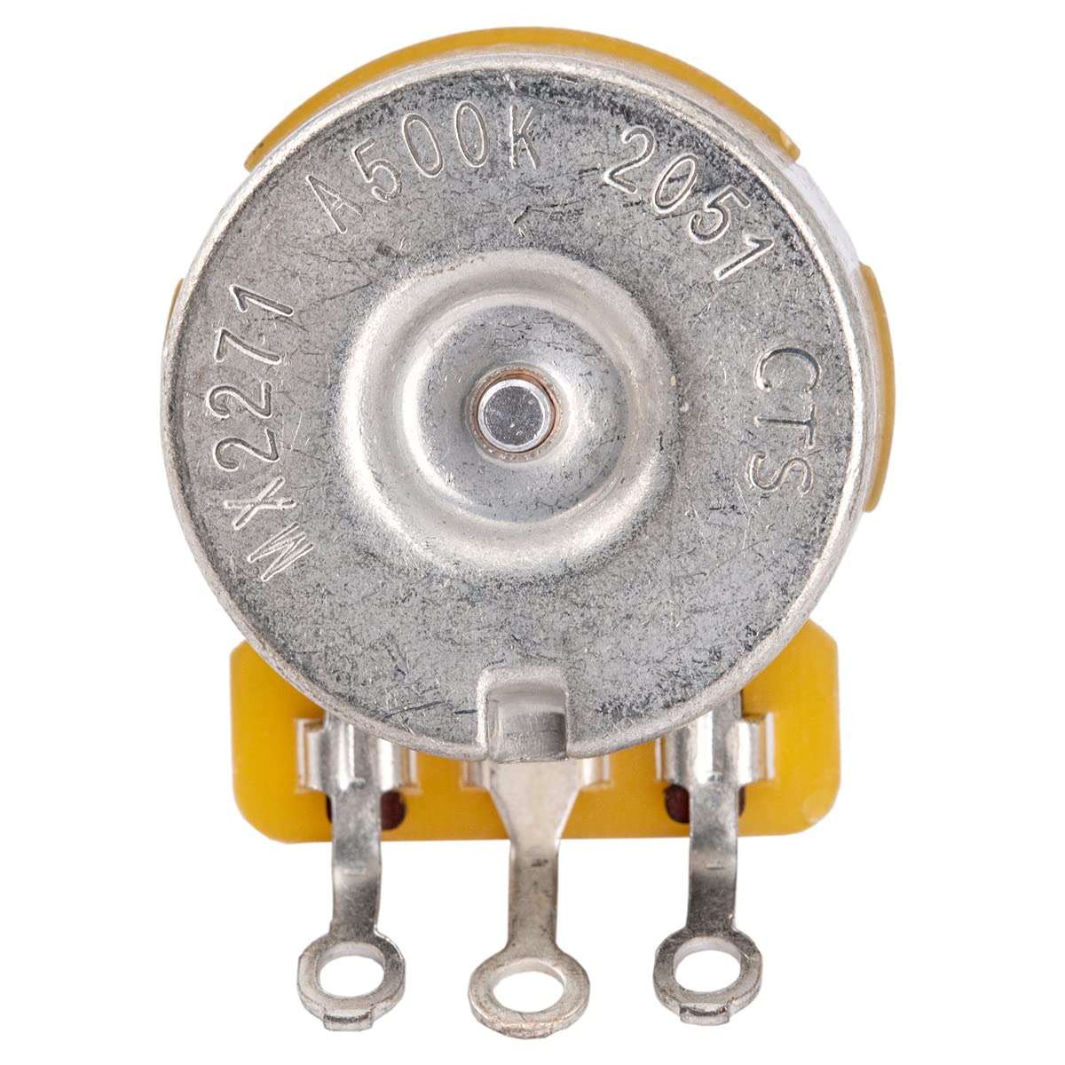 Cts 450 Series A500K Split Long Shaft Guitar Pots Audio Taper Potentiometers For Usa Electric Guitar And Bass, 10% Tolerance (Se