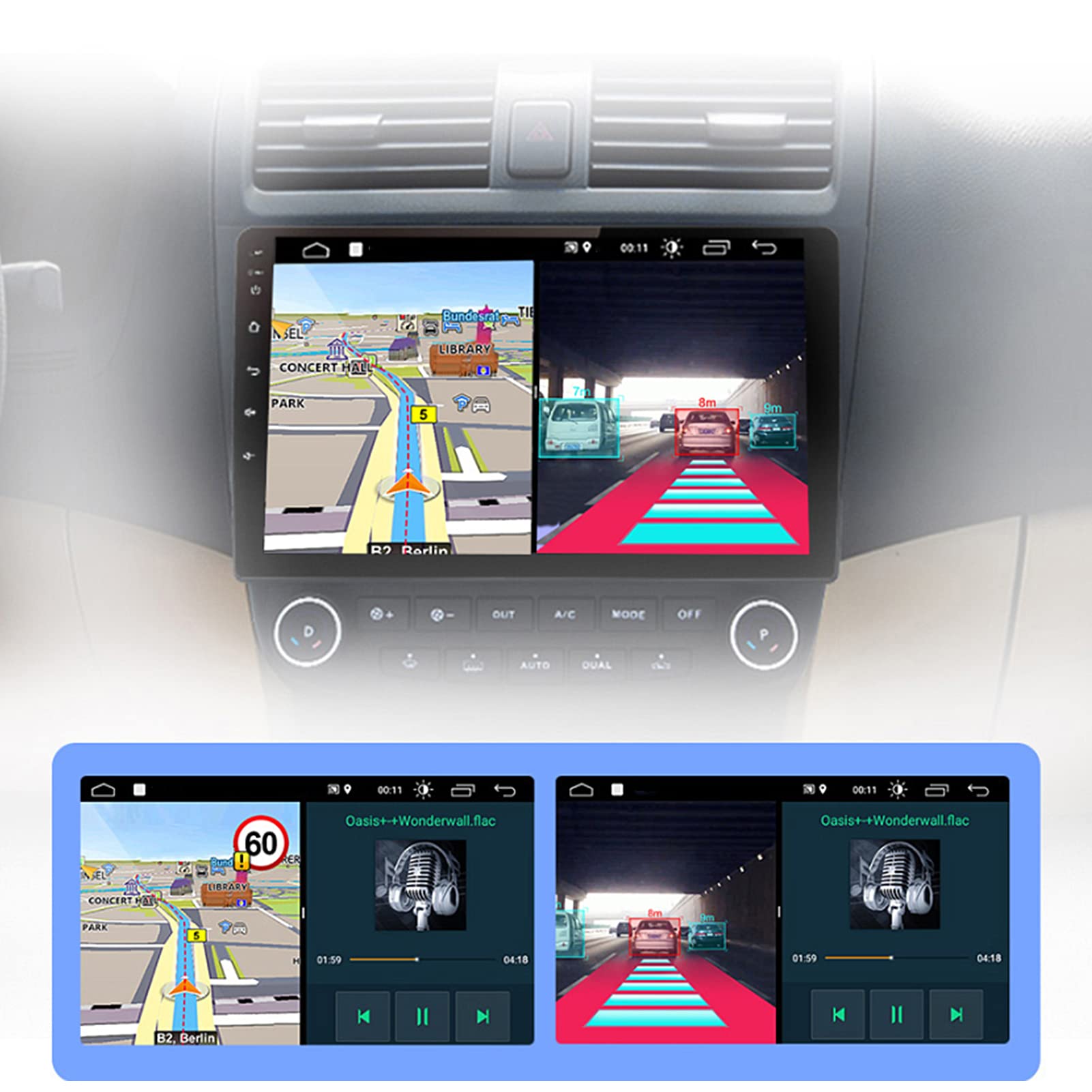 Aramox 9In Car Radio Bluetooth Hands Free Auto Multimedia Player Smart Gps Navigation Display Replacement For Mazda Cx 7 2008 20