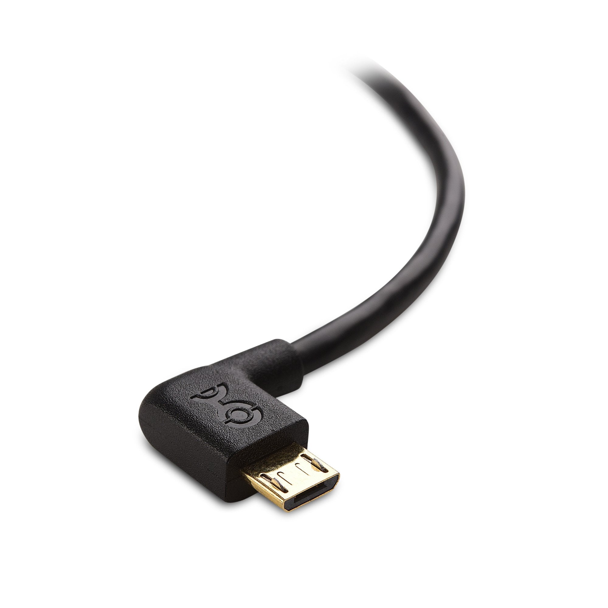 Cable Matters Combo Pack Right Angle USB Cable for TV Stick and Power Bank 6 Inches   90 Degree USB to Micro USB Cable for Roku TV Stick and More
