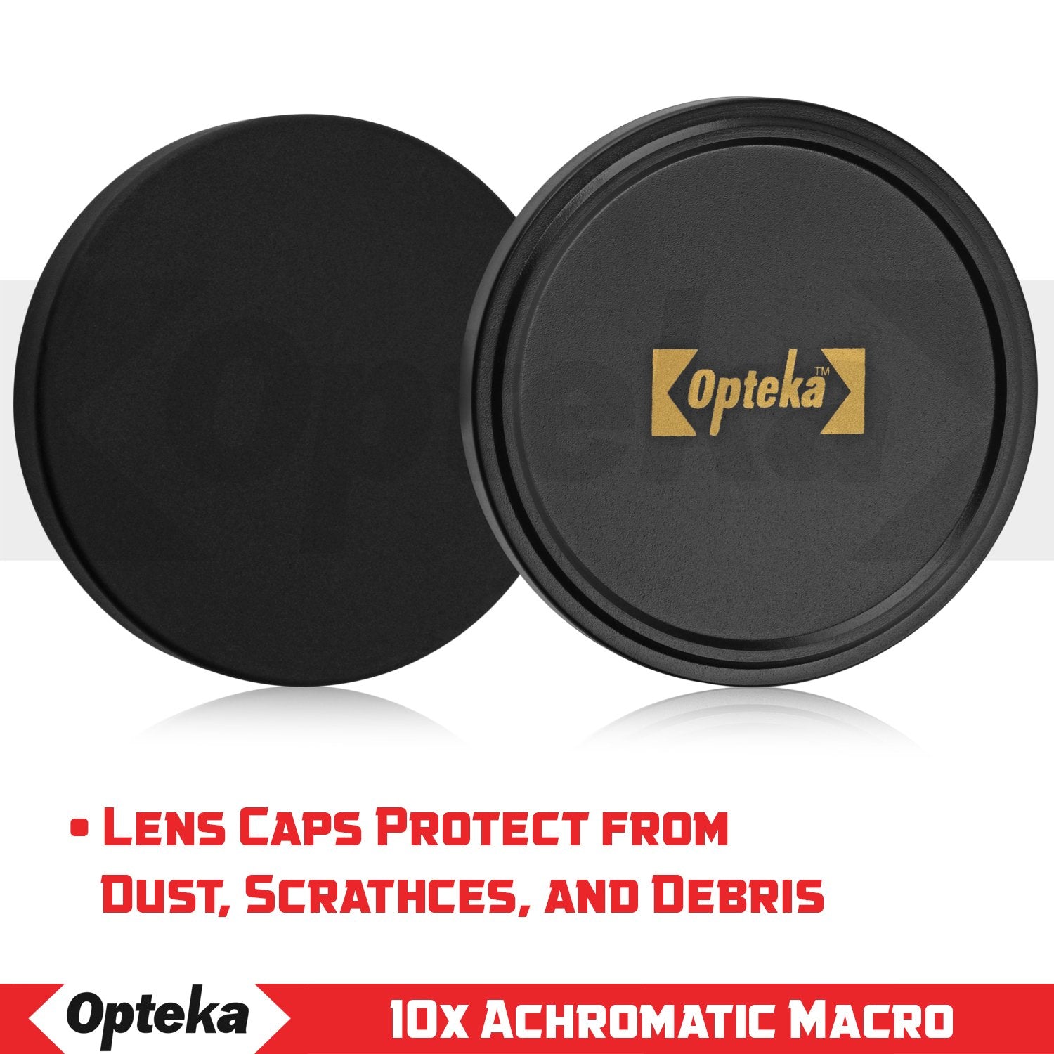 Opteka Achromatic 10X Diopter Close Up Macro Lens For Sony E Mount A7R, A7S, A7, A6300, A6000, A5100, A5000, A3000, Nex 7, 6, 5T