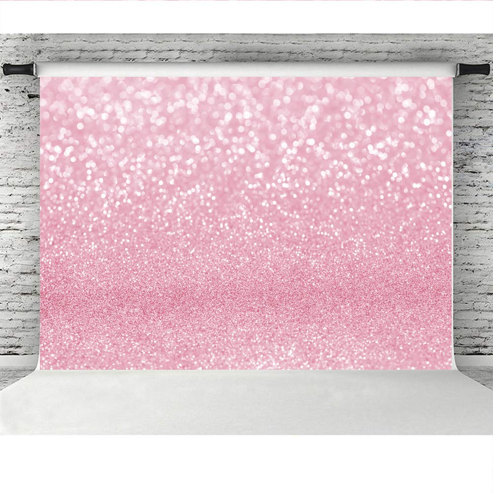Lofaris Pink Bokeh Photography Backdrop Shinny Spots Sparkle Abstract Halos Background Newborn Baby Shower Birthday Party Decora
