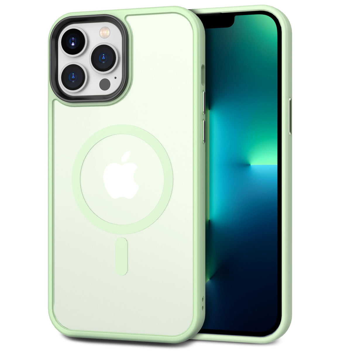 Cacoe Magnetic Case For Iphone 13 Pro 6.1 Inch Compatible With Magsafe & Magnetic Car Phone Mount,Tpu Thin Phone Cases Cover Pro