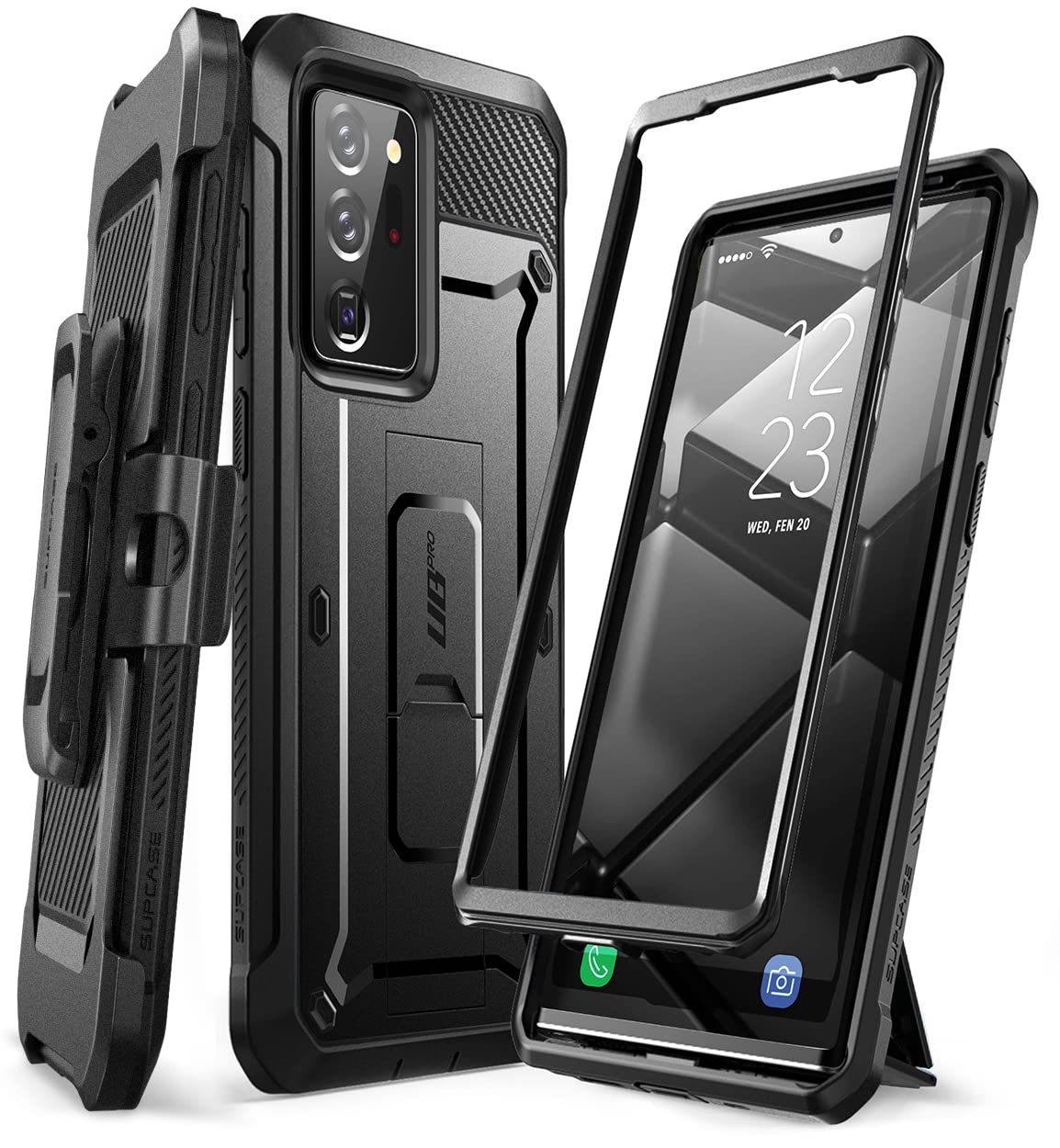 SUPCASE Unicorn Beetle Pro Series Case for Samsung Galaxy Note 20 Ultra (2020 Release), Full-Body Rugged Holster & Kickstand Wit
