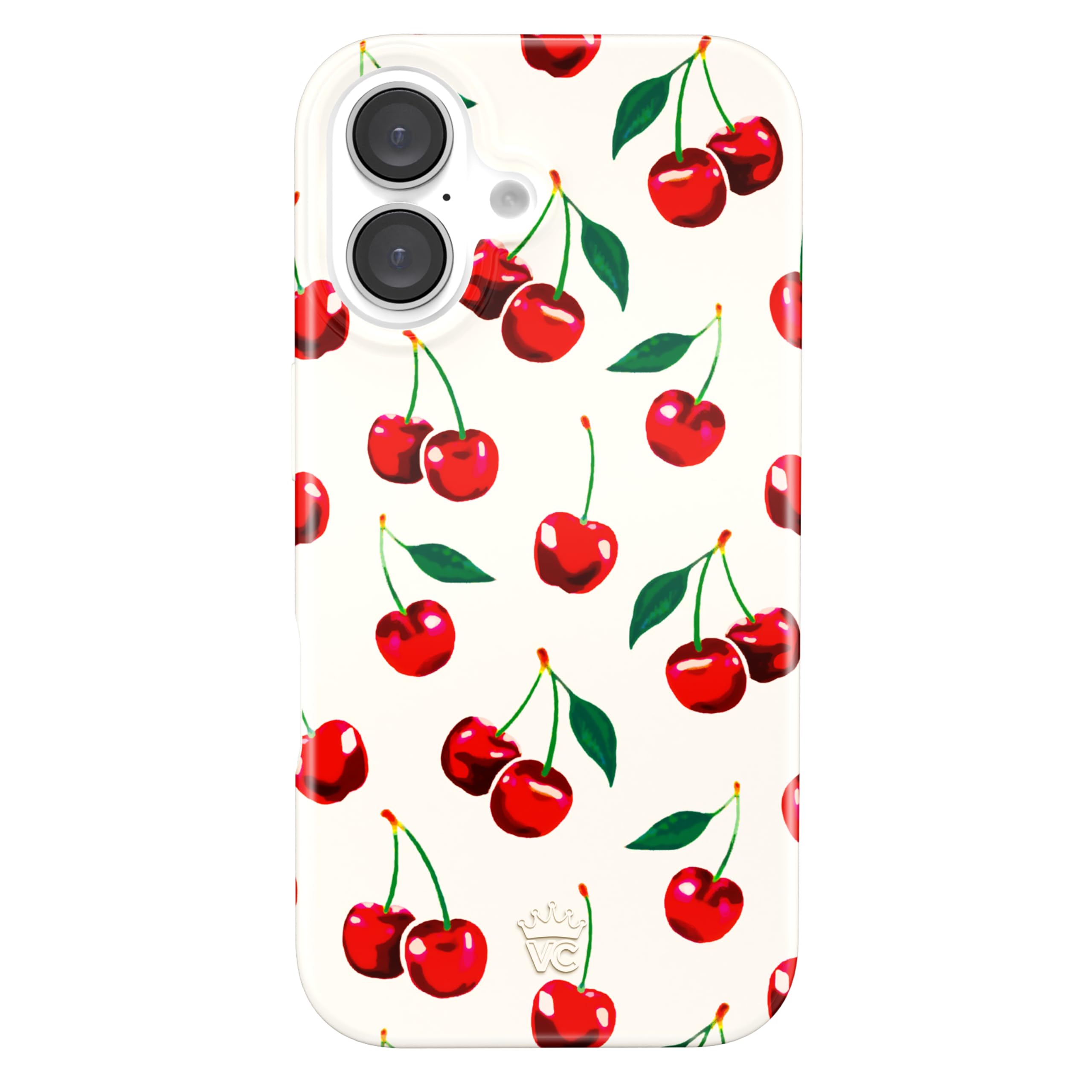 Velvet Caviar For Iphone 16 Case Cherry   Compatible With Magsafe [8Ft Drop Tested]   Red Cherries