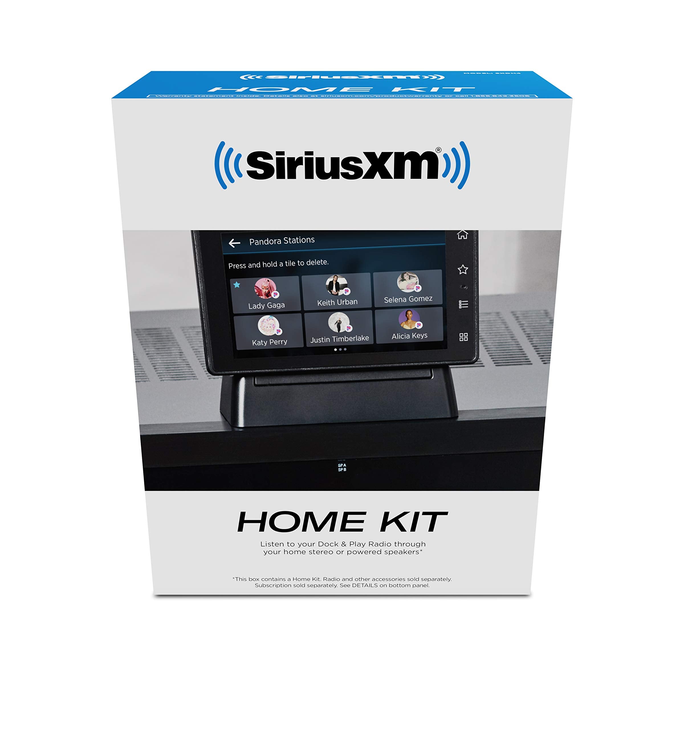 Siriusxm Sxdh4 Home Kit   Home Kit For Dock & Play For Sirius & Sxm Models + Tour
