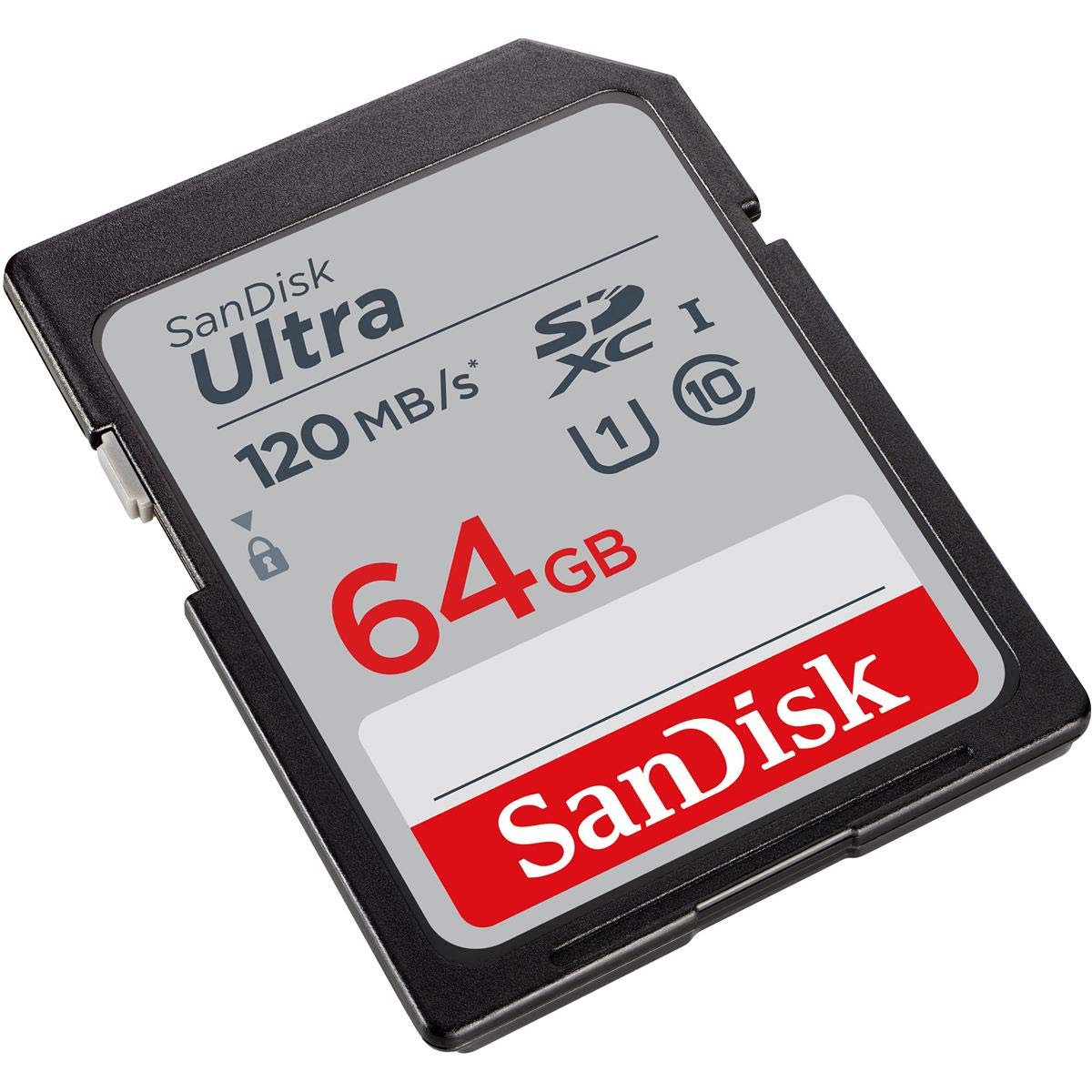Sandisk 64Gb Ultra Sdxc Uhs I Memory Card   120Mbs, C10, U1, Full Hd, Sd Card   Sdsdun4 064G Gn6In