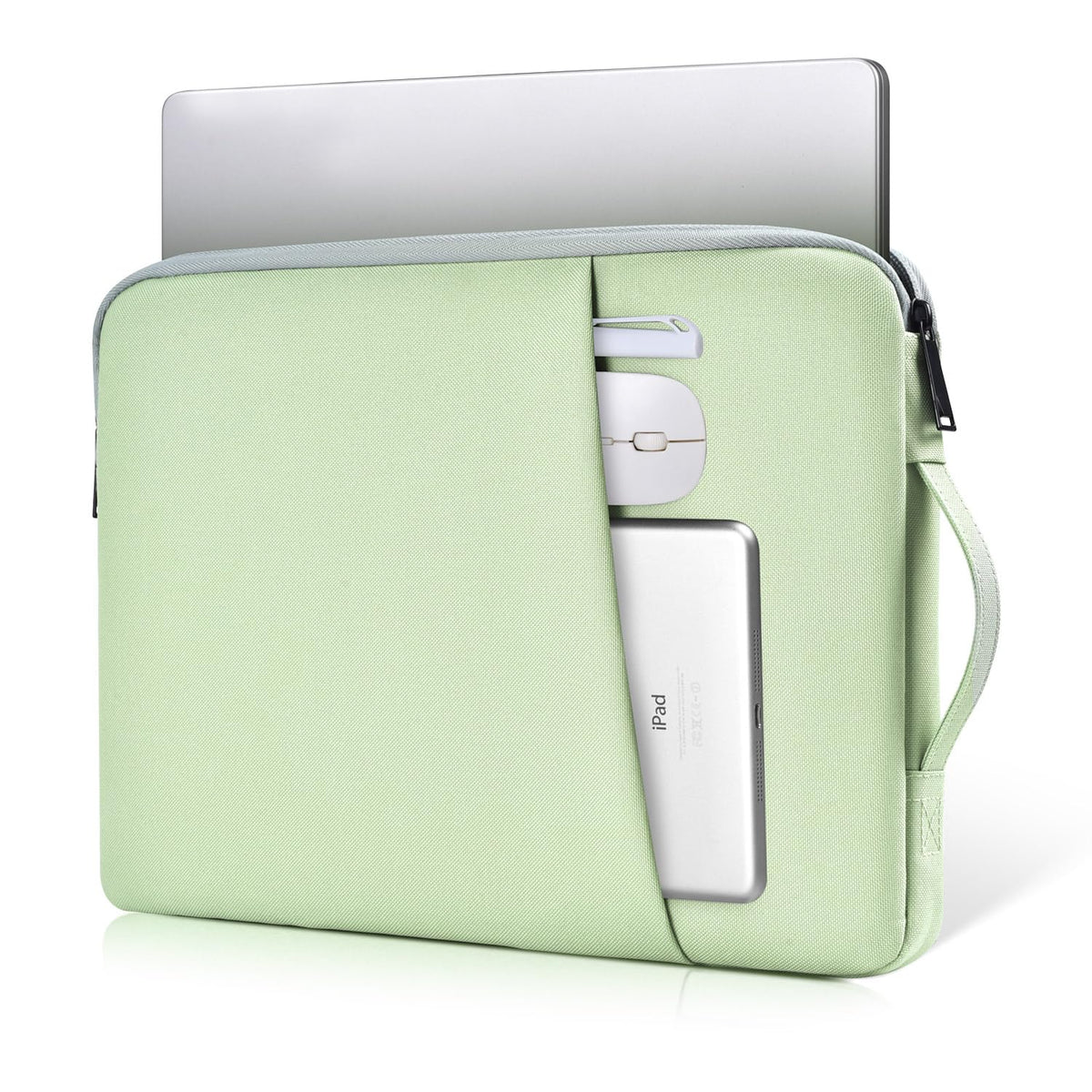 Laptop Sleeve Case 17 17.3 Inch with Handle Computer Bag Carrying Case for HP Pavilion 17/ Envy 17/ Dell/IdeaPad ThinkPad/LG Gram/MSI/ASUS Acer, Green