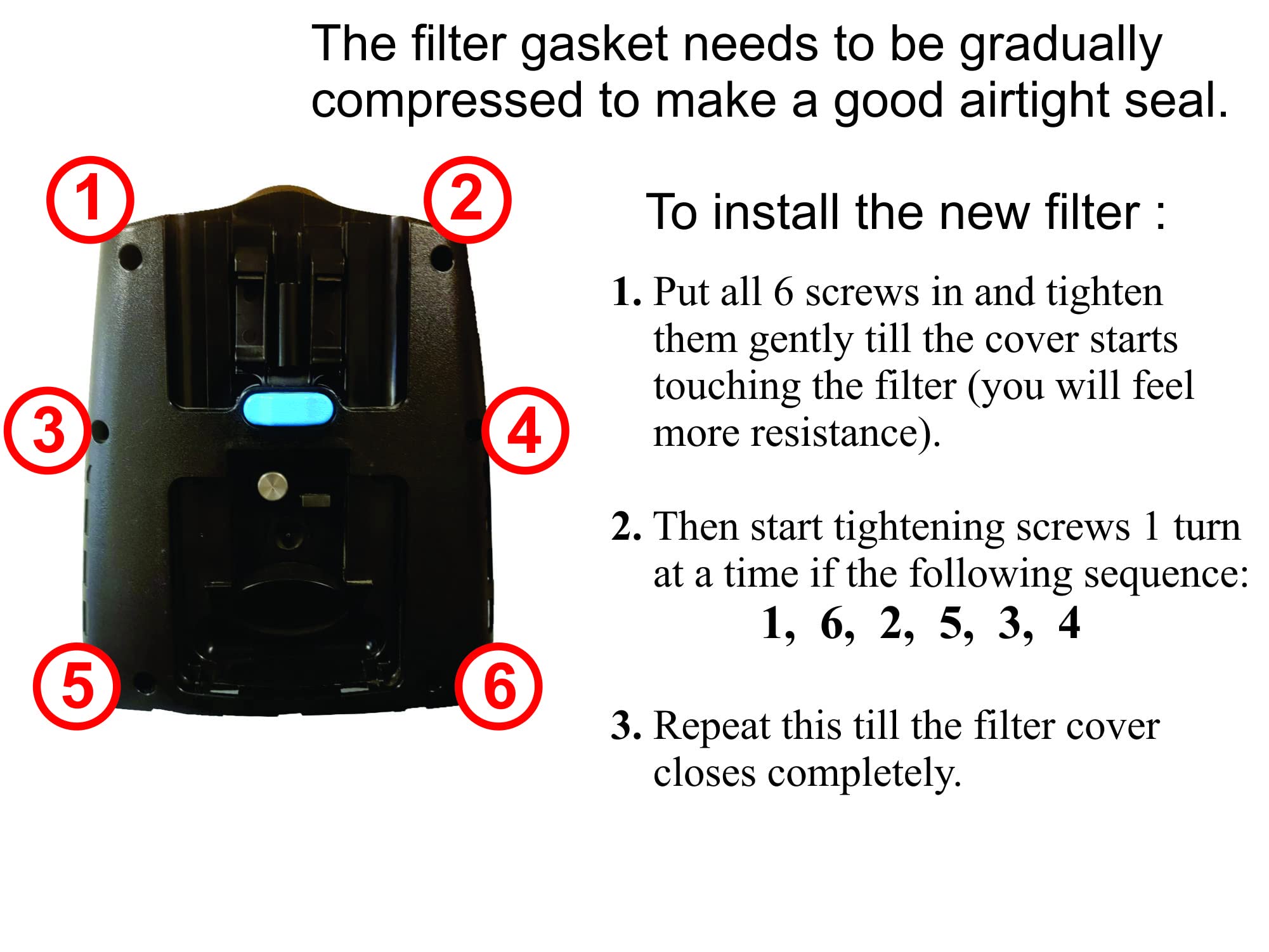 Goodvac Replacement Hepa Filter Made To Fit Rainbow Srx Vacuum Cleaners Replaces Oem T1011