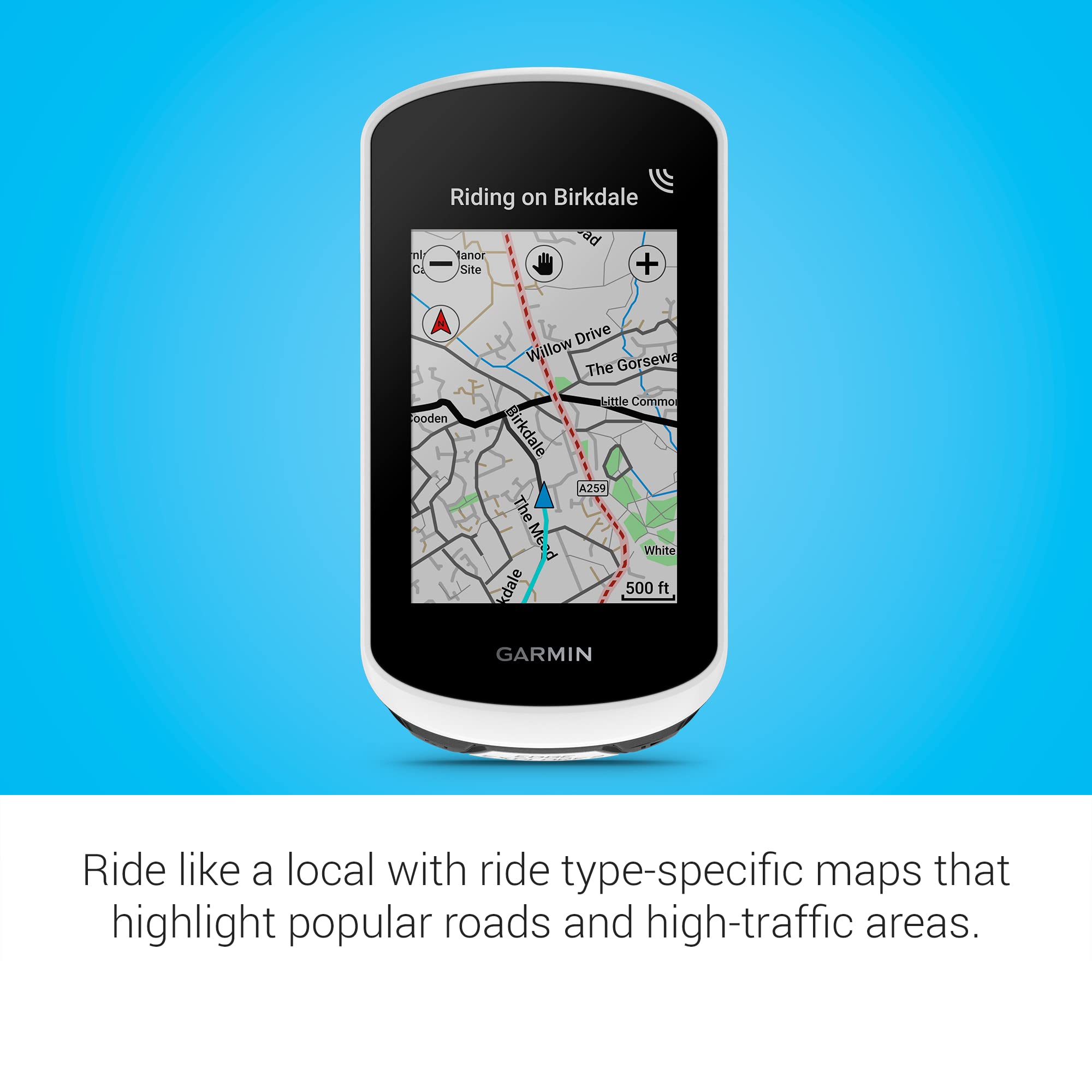 Garmin Edge Explore 2 Power, Easy-To-Use Gps Cycling Navigator, Ebike Compatibility, Maps And Navigation, With Safety Features
